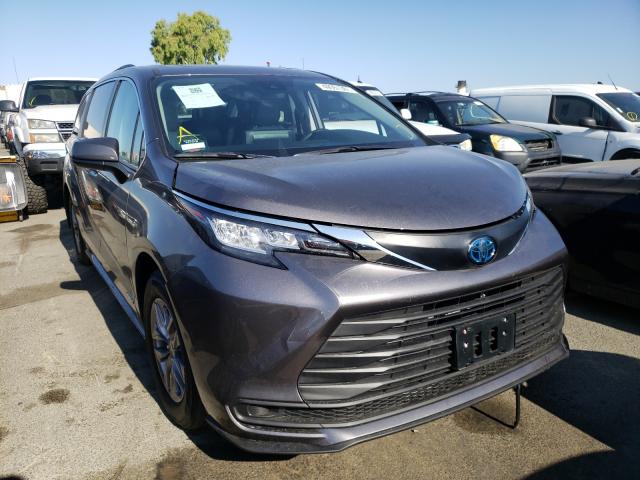 TOYOTA SIENNA LE 2021 5tdbrkec8ms039760