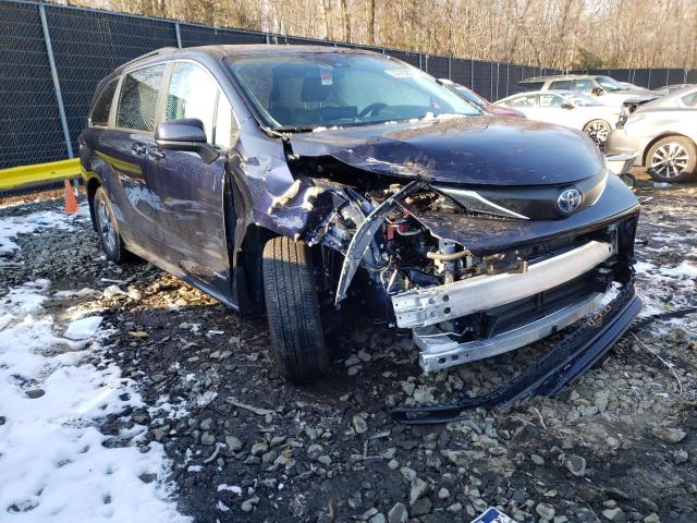 TOYOTA SIENNA LE 2021 5tdbrkec9ms069818