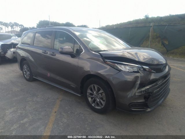 TOYOTA SIENNA 2021 5tdbrkecxms024824