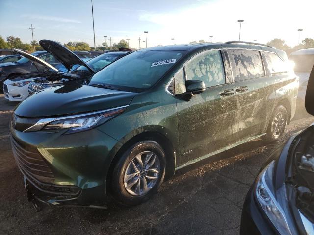 TOYOTA SIENNA LE 2021 5tdbskfc2ms019829