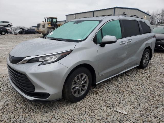 TOYOTA SIENNA LE 2021 5tdbskfc3ms008032