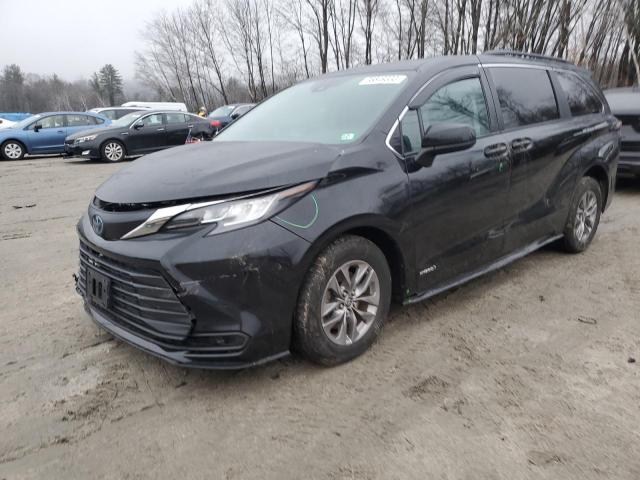 TOYOTA SIENNA LE 2021 5tdbskfc5ms022112