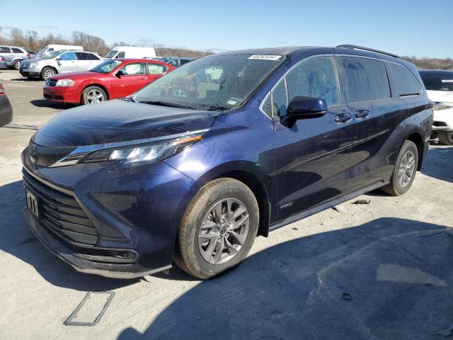 TOYOTA SIENNA LE 2021 5tdbskfc7ms022791