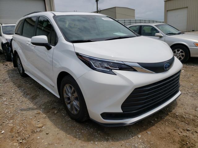 TOYOTA SIENNA LE 2021 5tdbskfc8ms020449