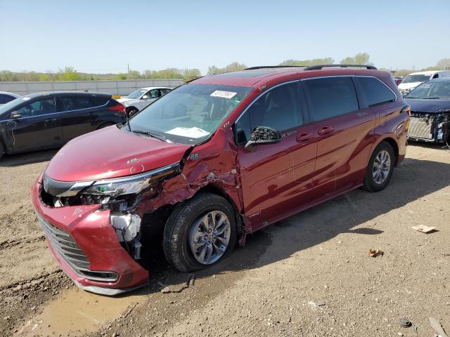 TOYOTA SIENNA LE 2021 5tdbskfc9ms020864