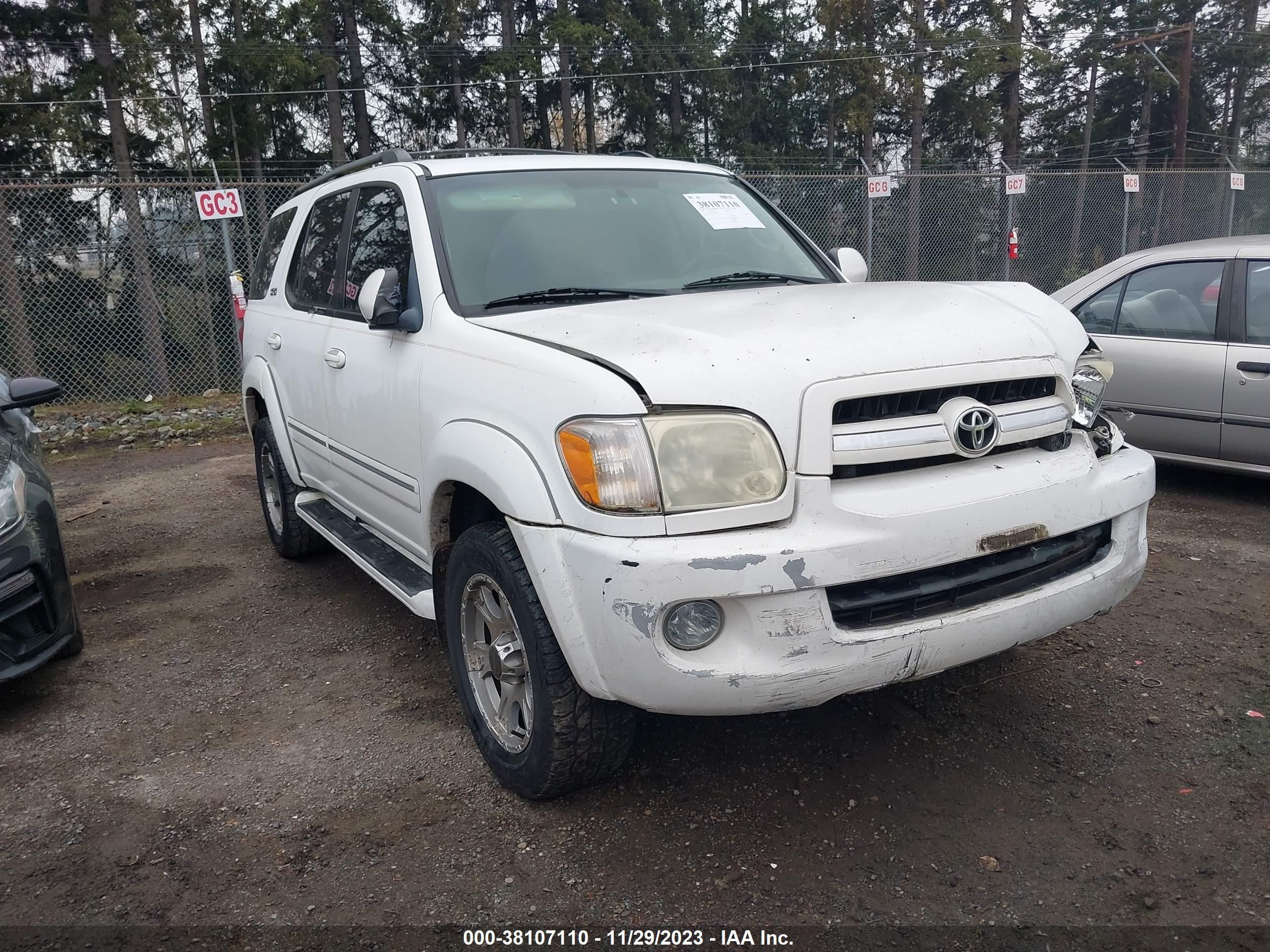 TOYOTA SEQUOIA 2005 5tdbt44a05s247890