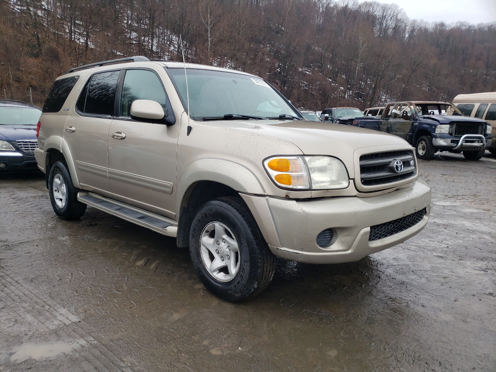 TOYOTA SEQUOIA SR 2001 5tdbt44a11s018726