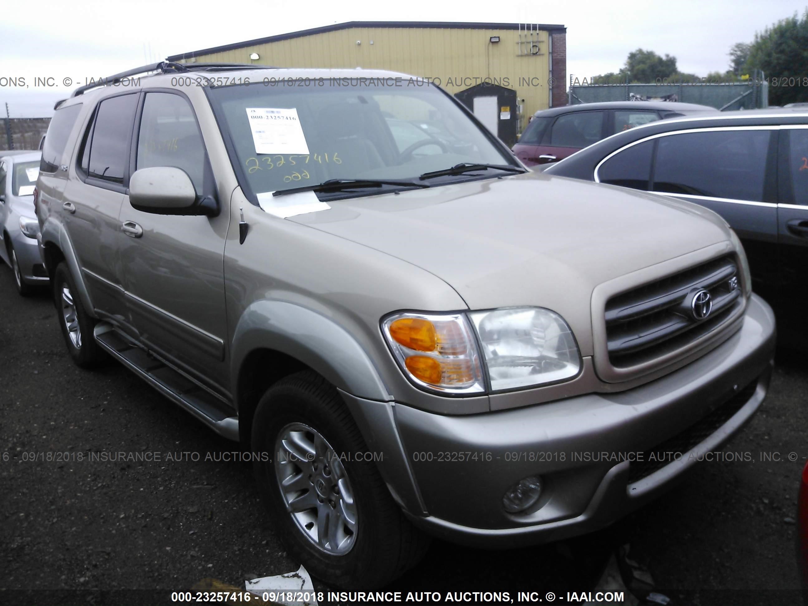 TOYOTA SEQUOIA 2004 5tdbt44a14s227081