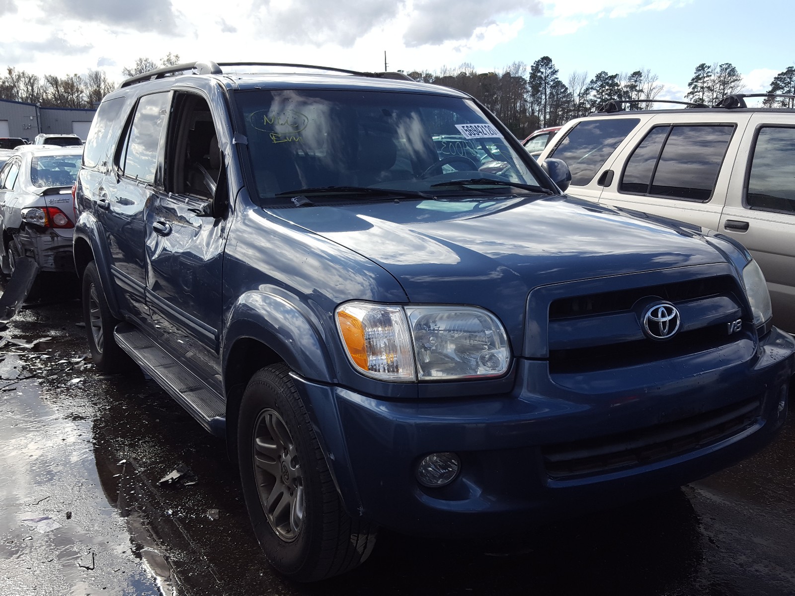 TOYOTA SEQUOIA SR 2007 5tdbt44a17s287527