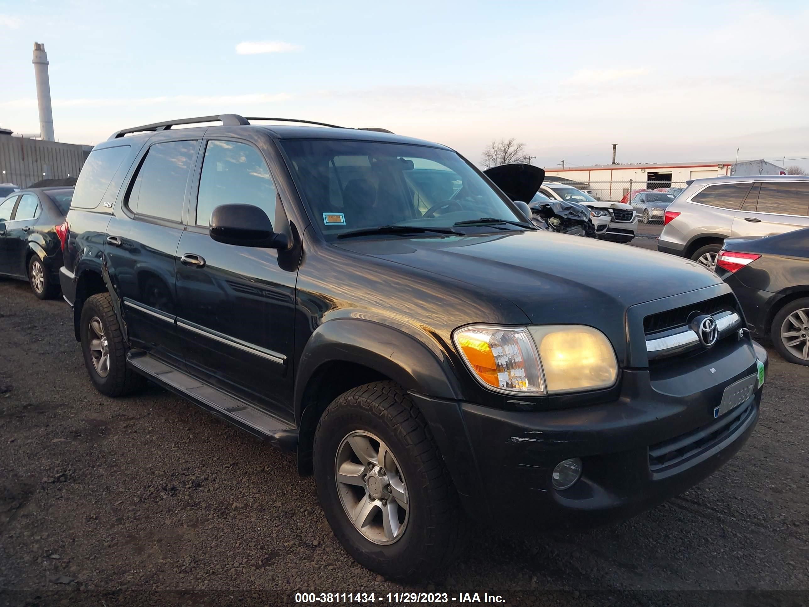 TOYOTA SEQUOIA 2006 5tdbt44a26s266572