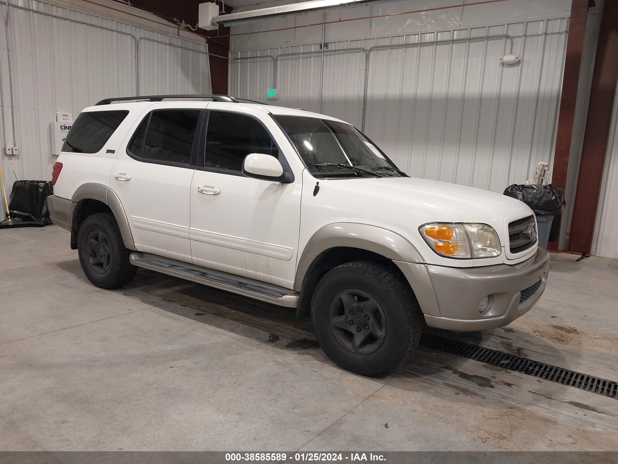 TOYOTA SEQUOIA 2001 5tdbt44a31s057060