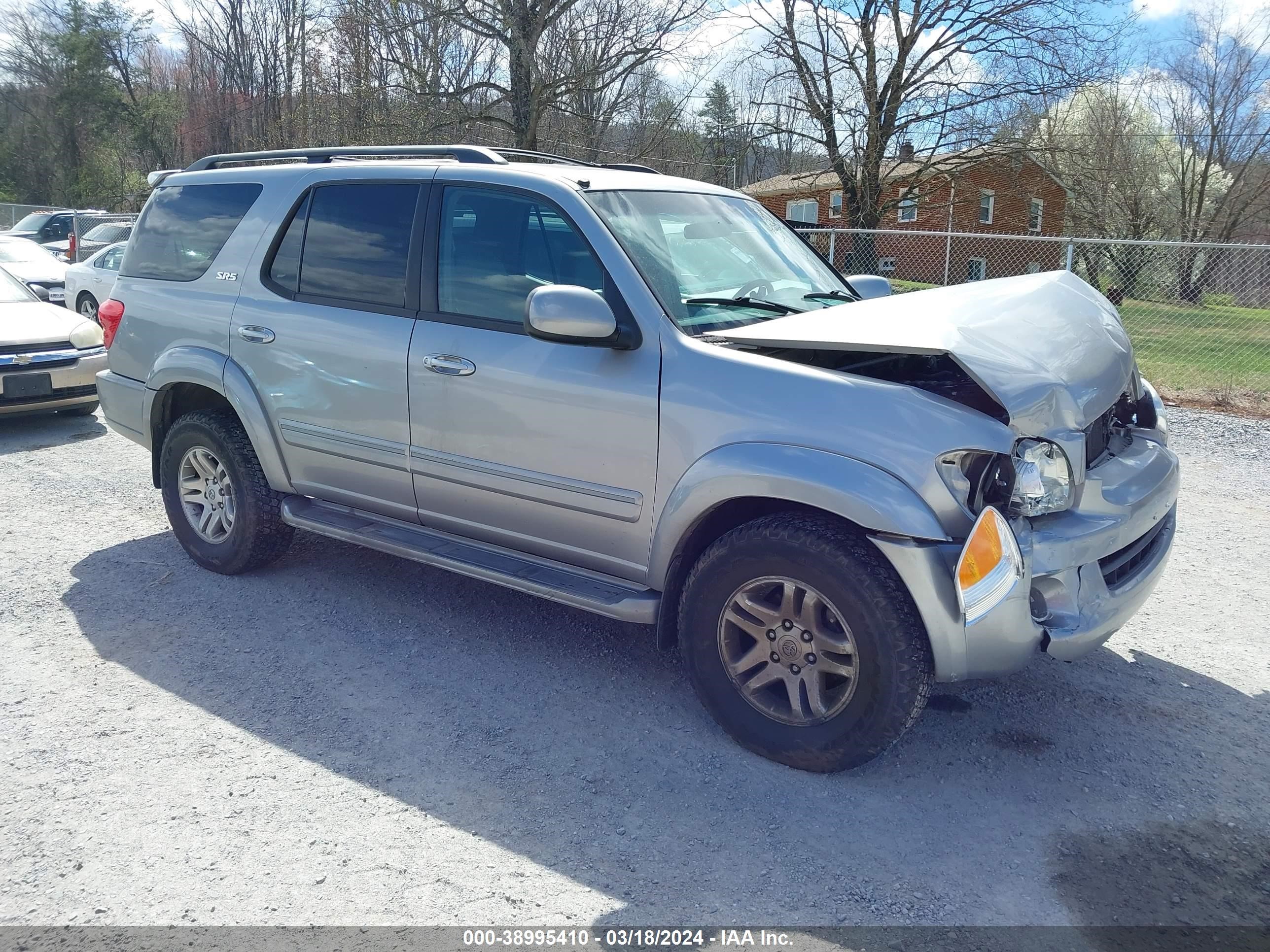 TOYOTA SEQUOIA 2006 5tdbt44a46s273359