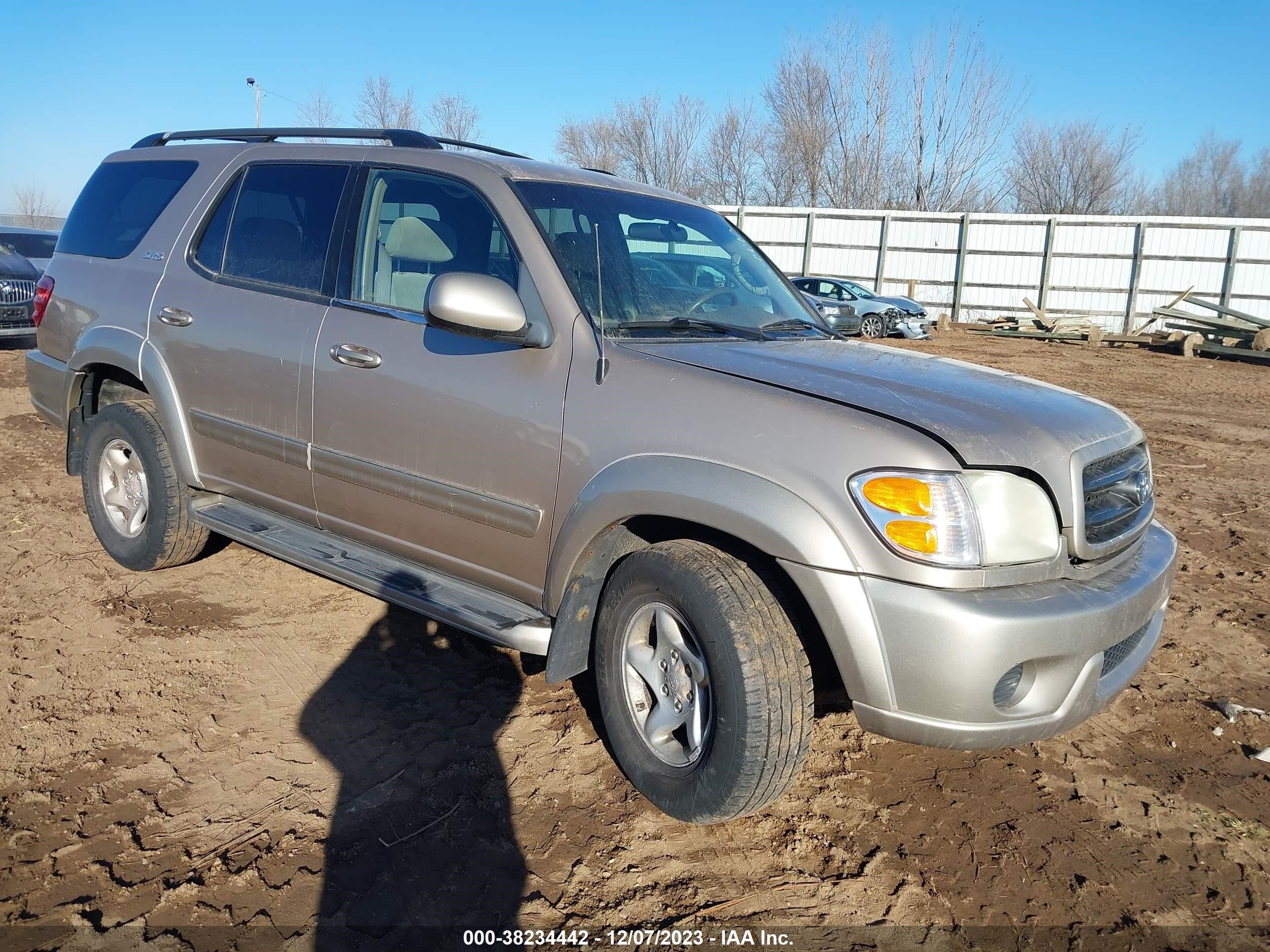 TOYOTA SEQUOIA 2001 5tdbt44a51s015747