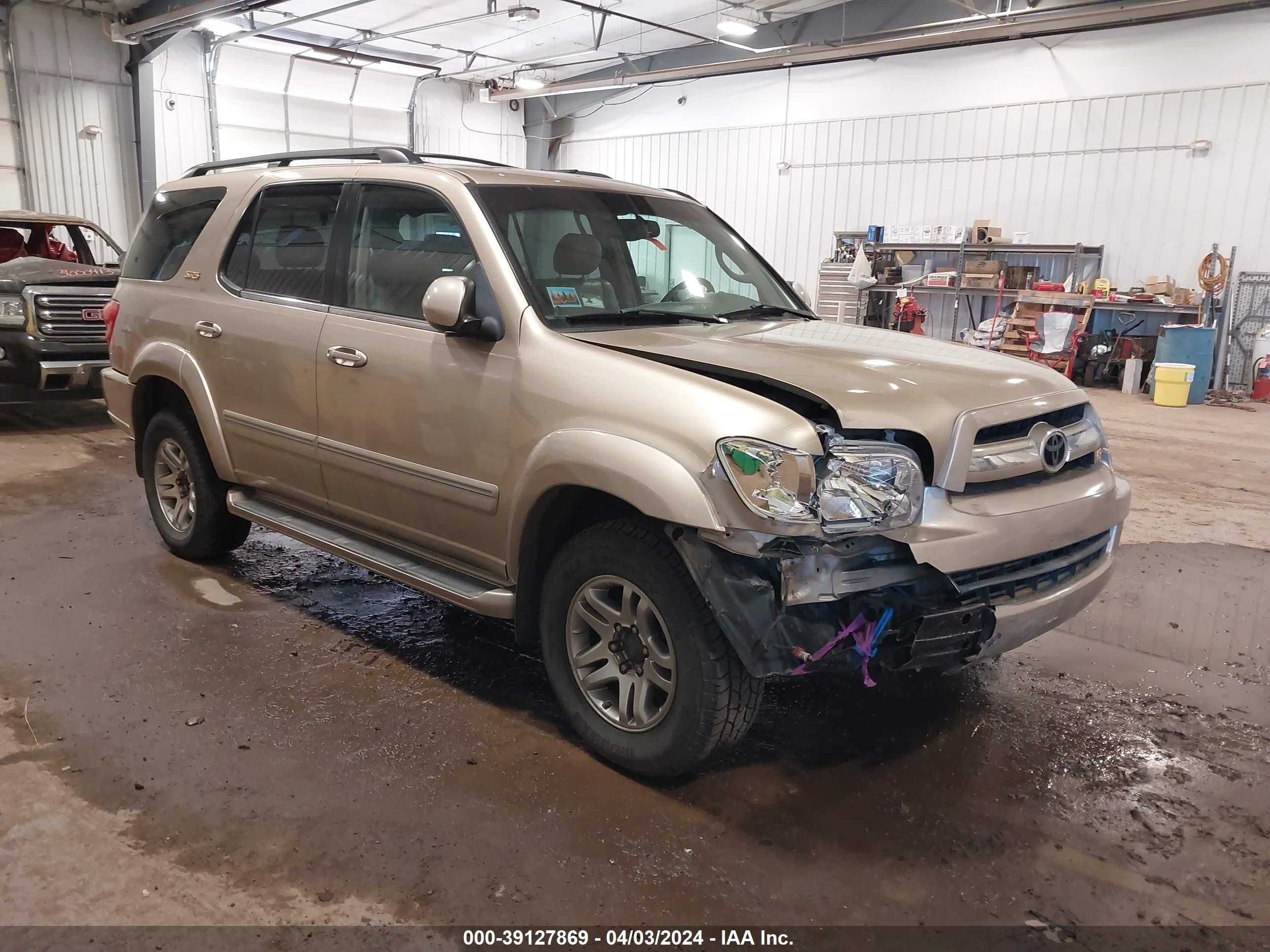 TOYOTA SEQUOIA 2005 5tdbt44a55s243043