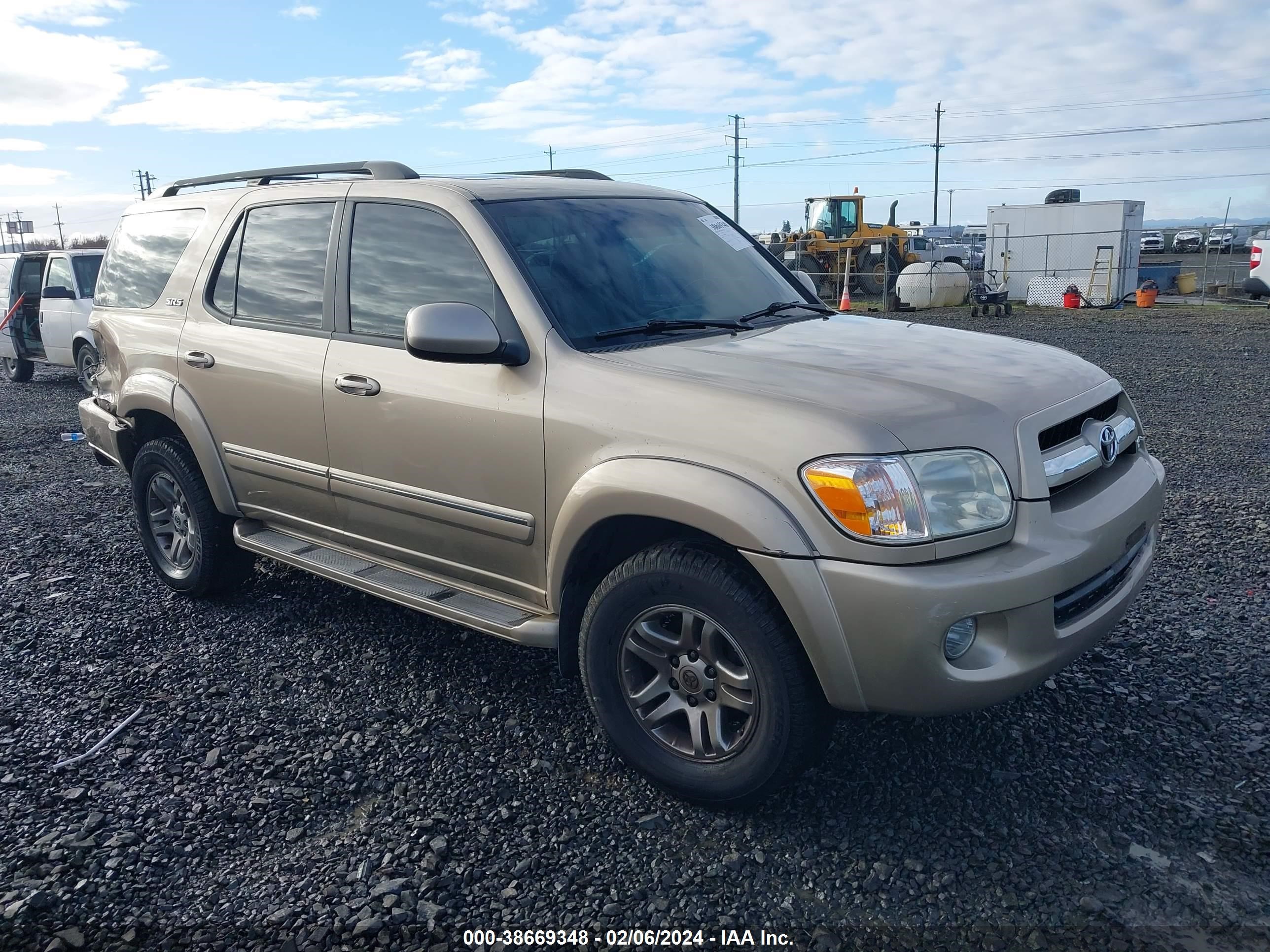 TOYOTA SEQUOIA 2006 5tdbt44a56s264329