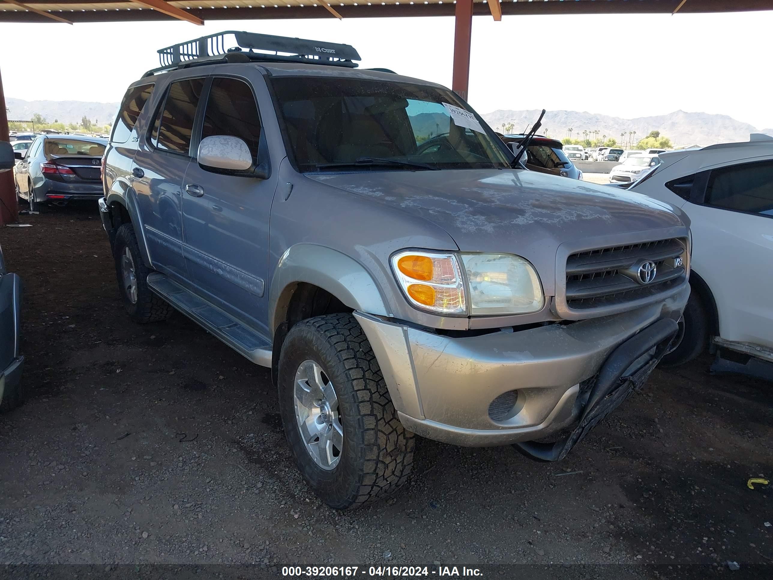 TOYOTA SEQUOIA 2001 5tdbt44a61s049860