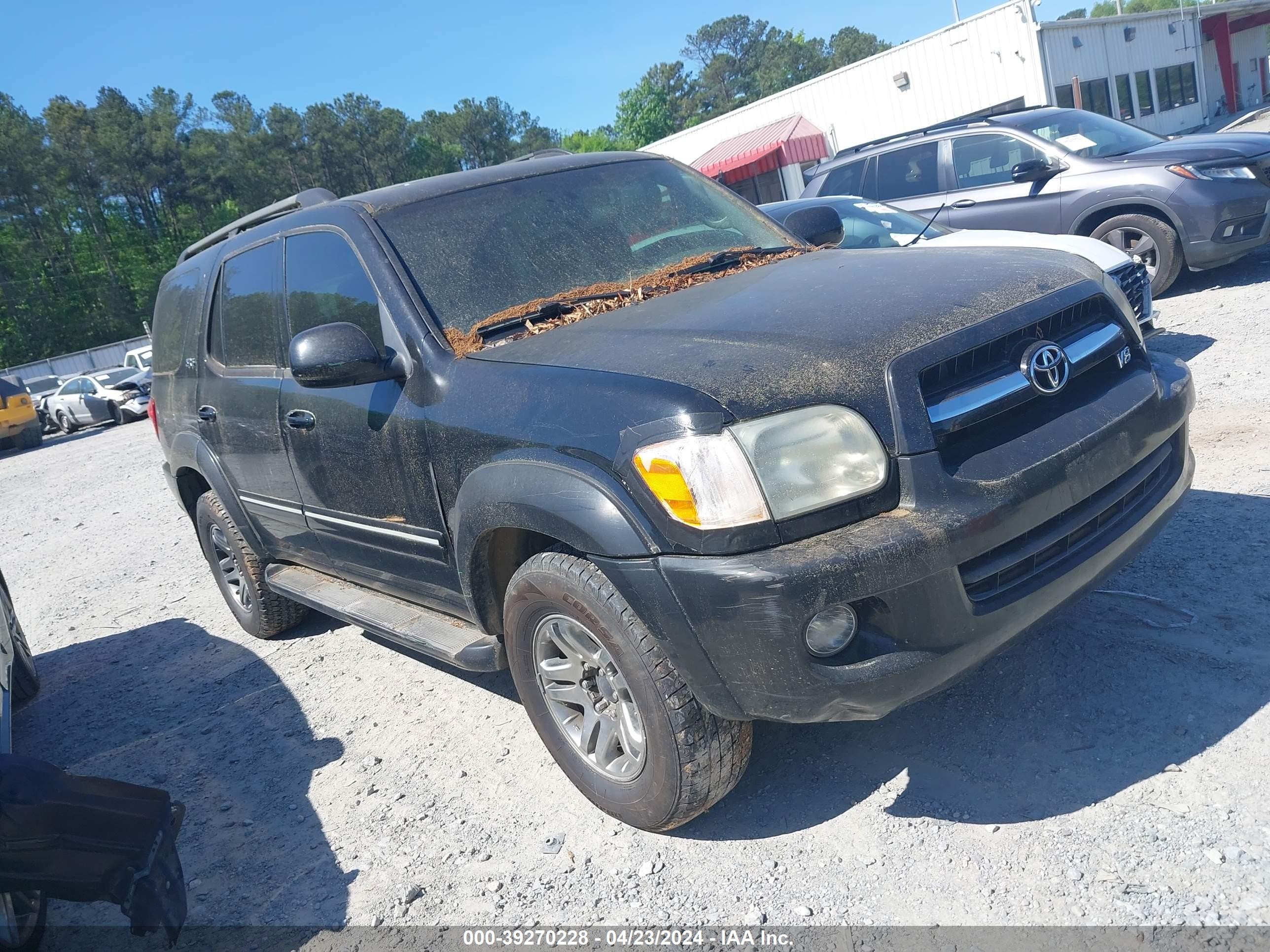 TOYOTA SEQUOIA 2005 5tdbt44a65s254388