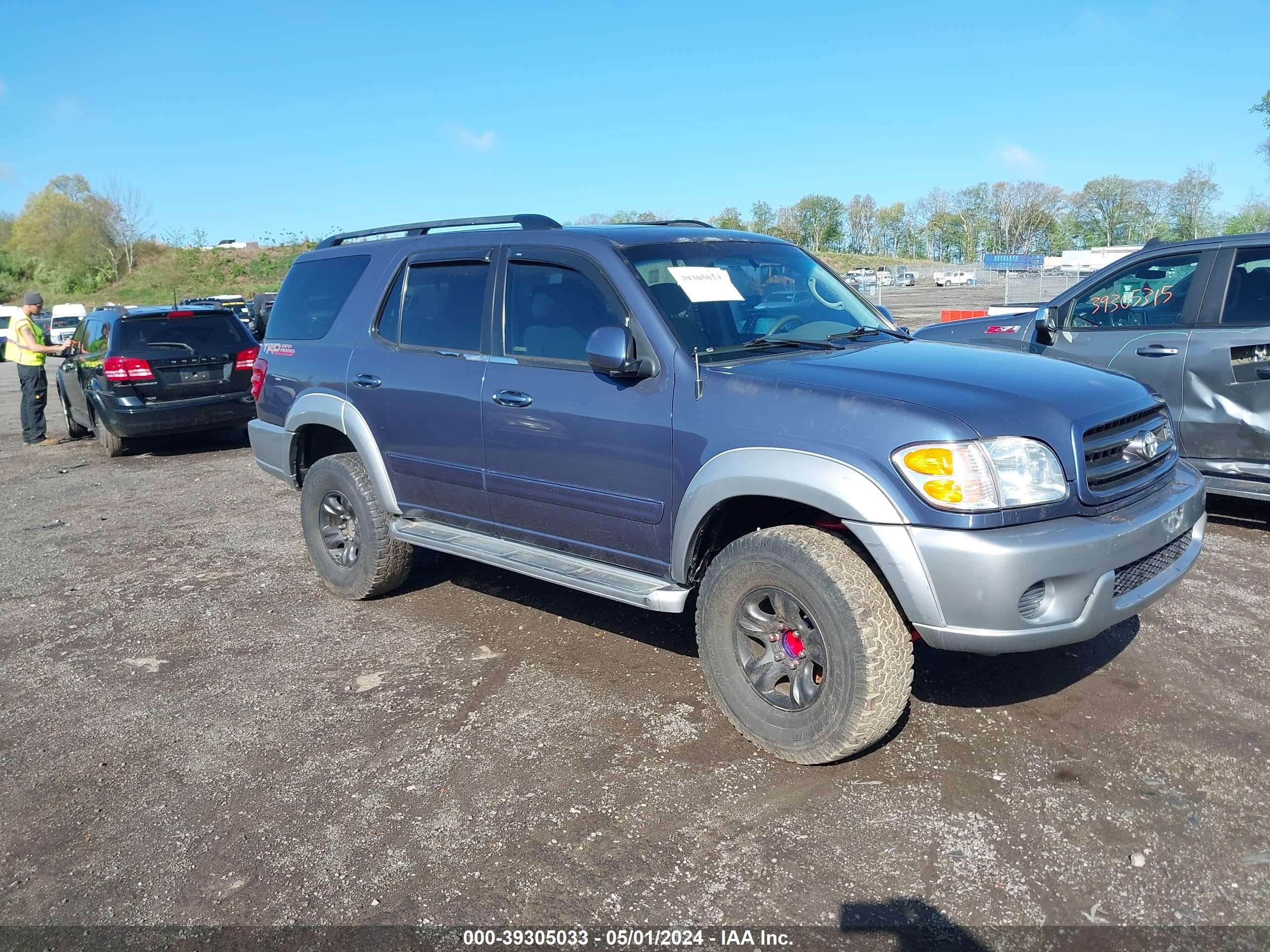 TOYOTA SEQUOIA 2001 5tdbt44a71s048359