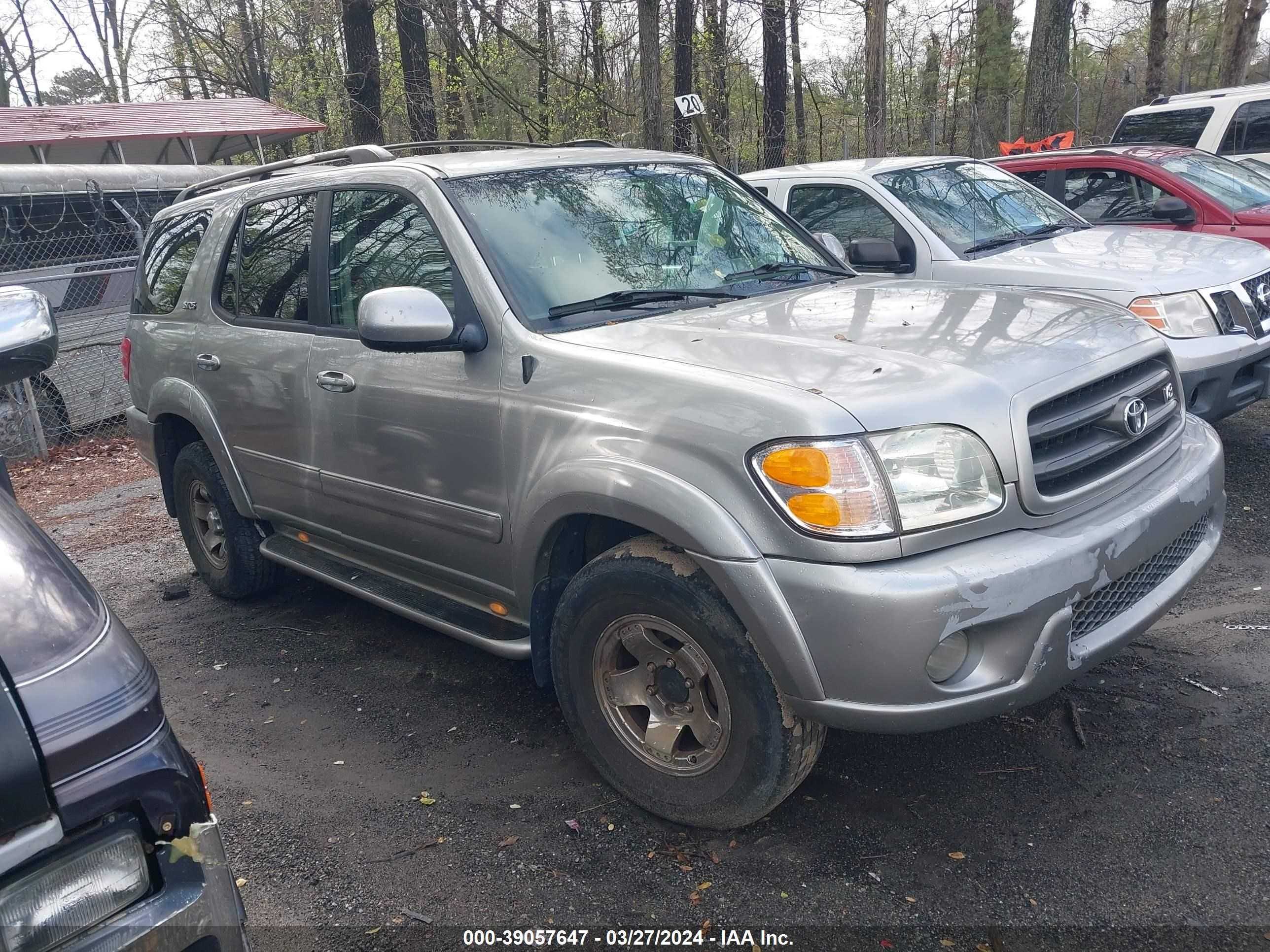 TOYOTA SEQUOIA 2003 5tdbt44a73s145905