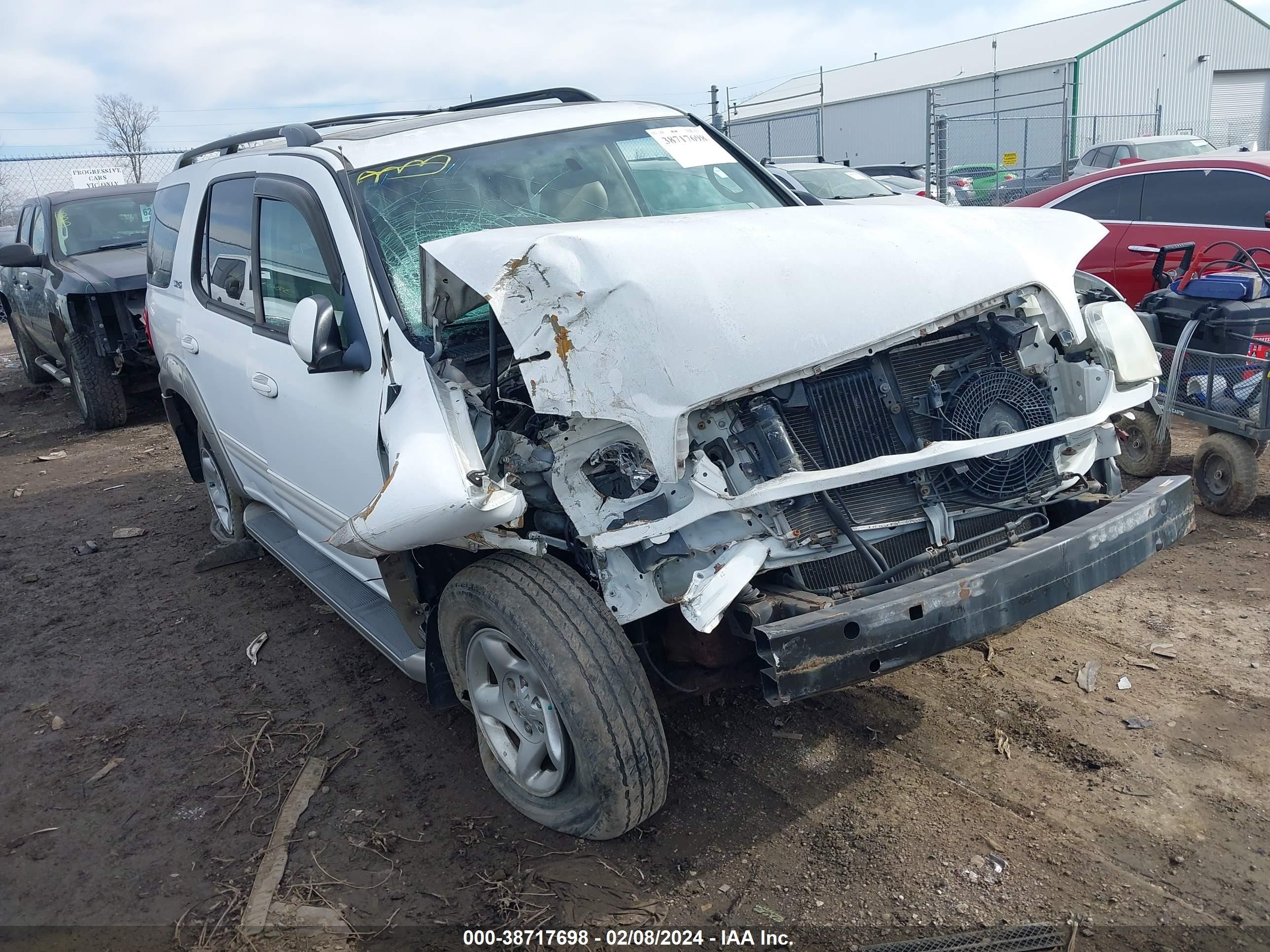 TOYOTA SEQUOIA 2001 5tdbt44a81s023860