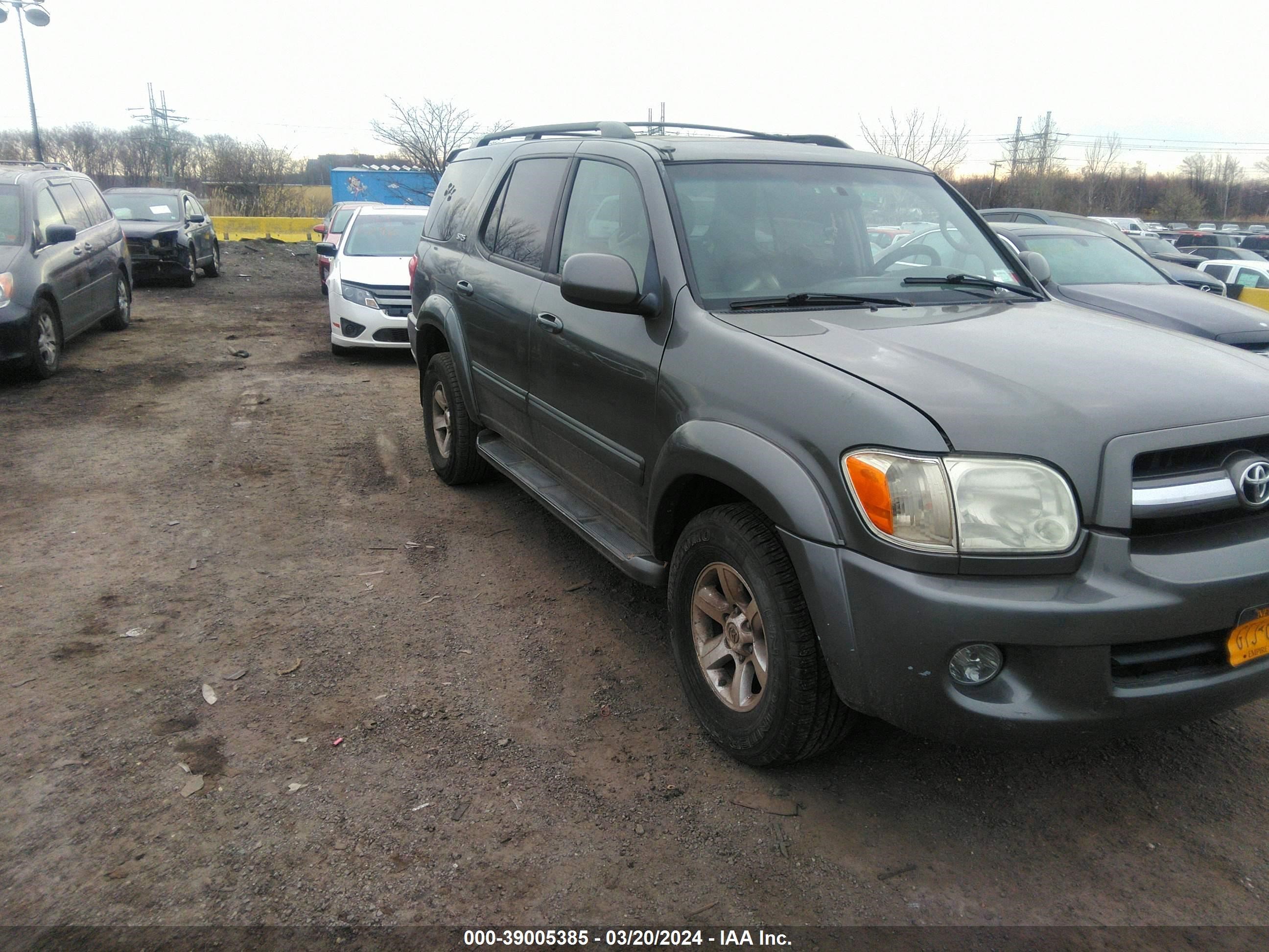 TOYOTA SEQUOIA 2006 5tdbt44a96s261935