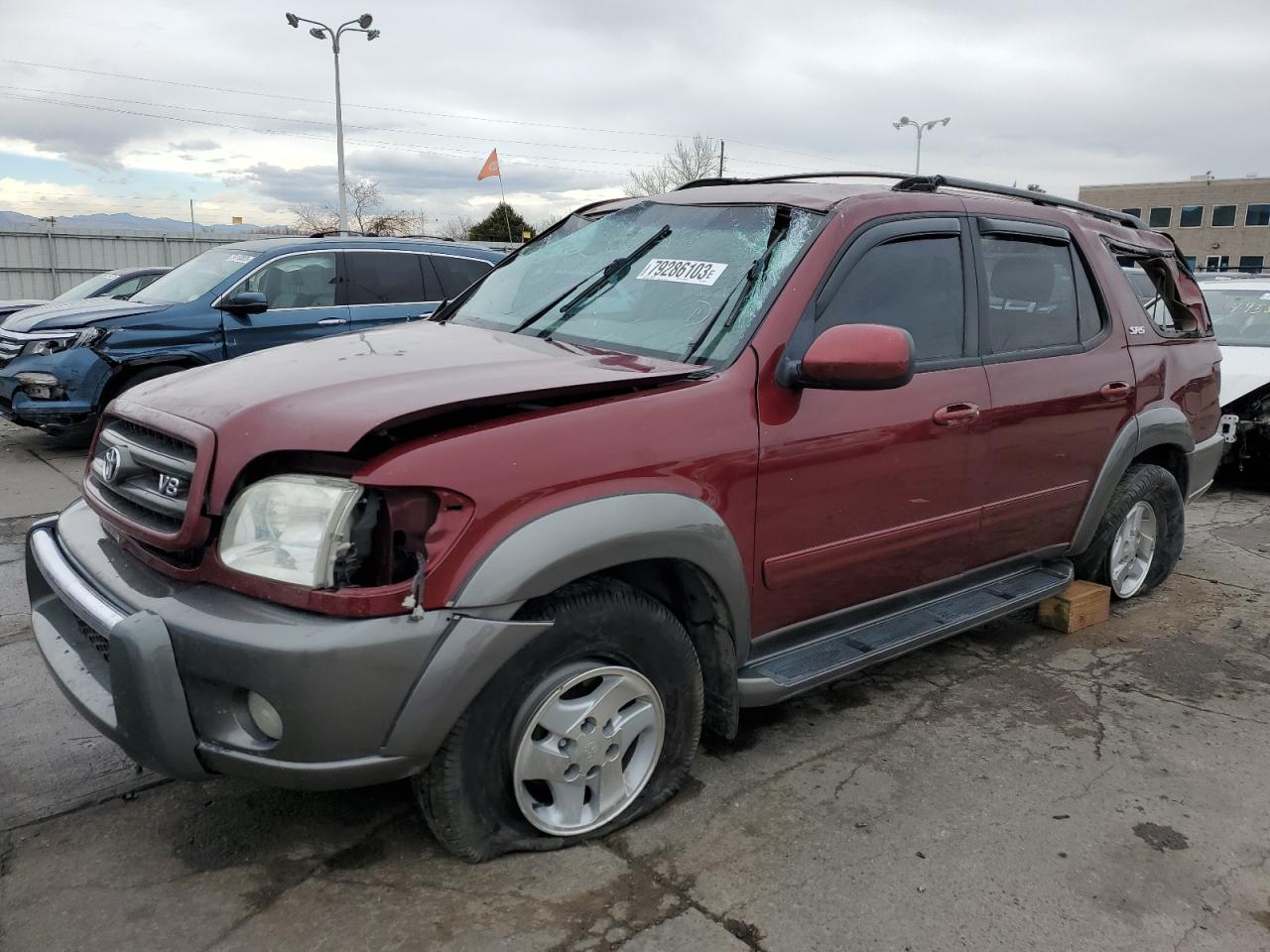 TOYOTA SEQUOIA 2003 5tdbt44ax3s139547