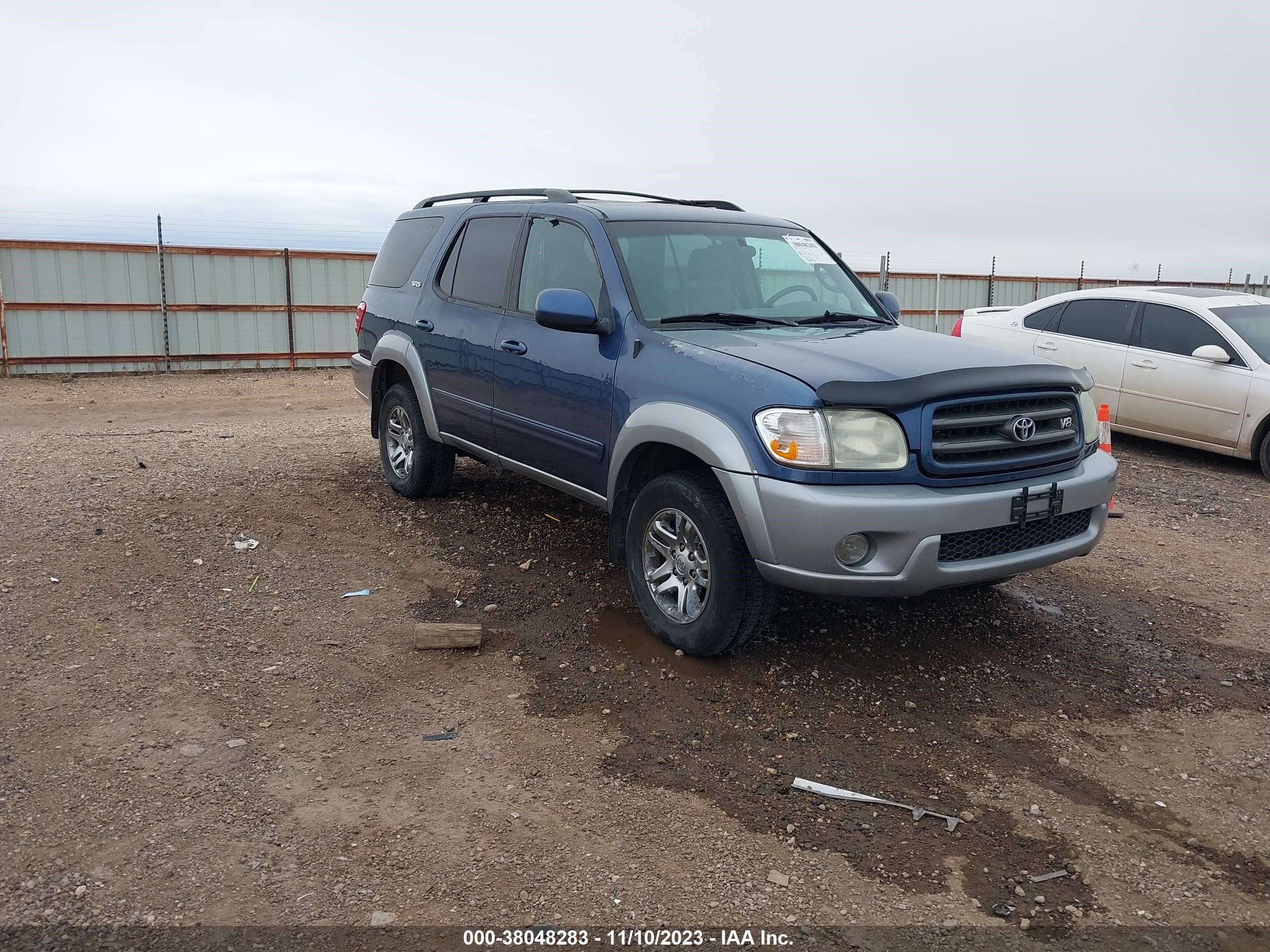 TOYOTA SEQUOIA 2004 5tdbt44ax4s218279