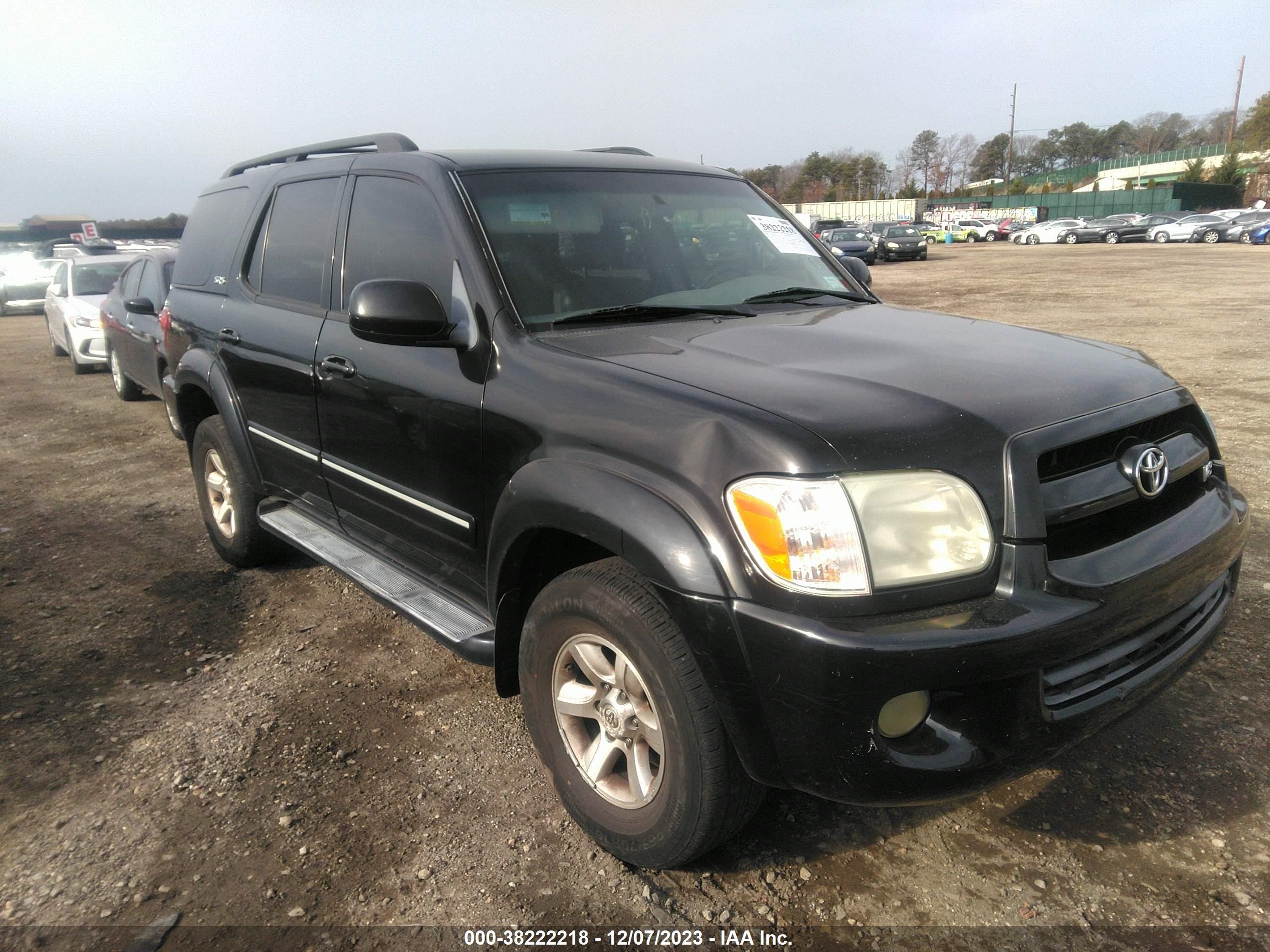 TOYOTA SEQUOIA 2007 5tdbt44ax7s285470