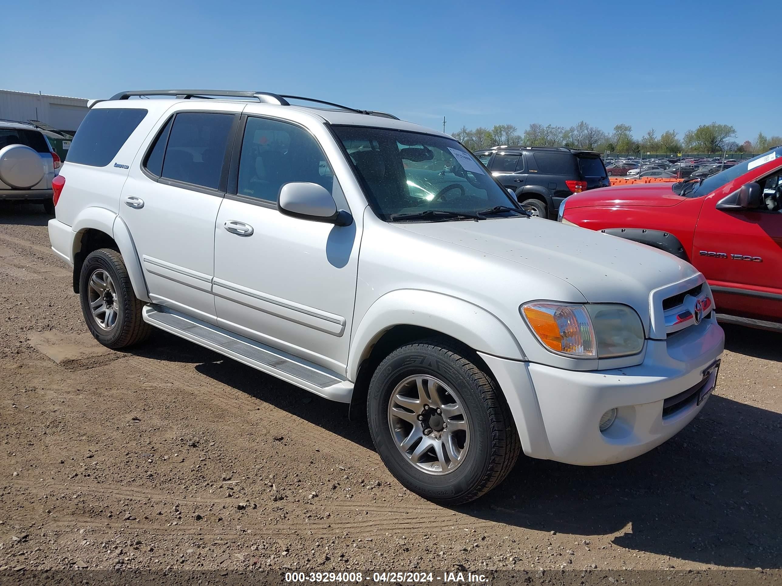 TOYOTA SEQUOIA 2006 5tdbt48a06s259484