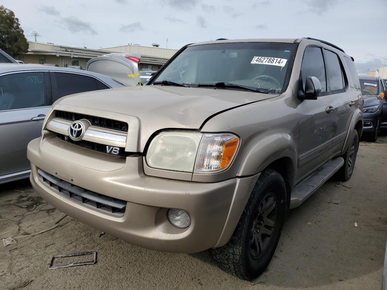 TOYOTA SEQUOIA 2007 5tdbt48a07s282586