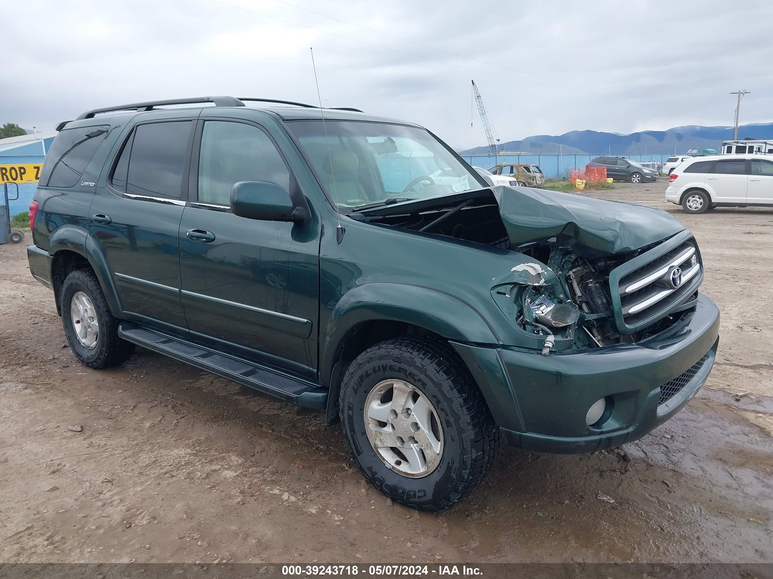 TOYOTA SEQUOIA 2001 5tdbt48a11s019904