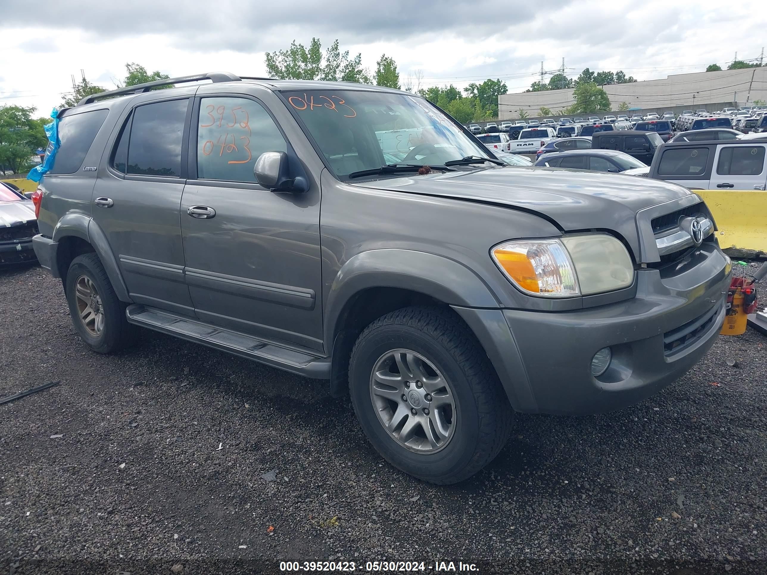 TOYOTA SEQUOIA 2006 5tdbt48a16s261633