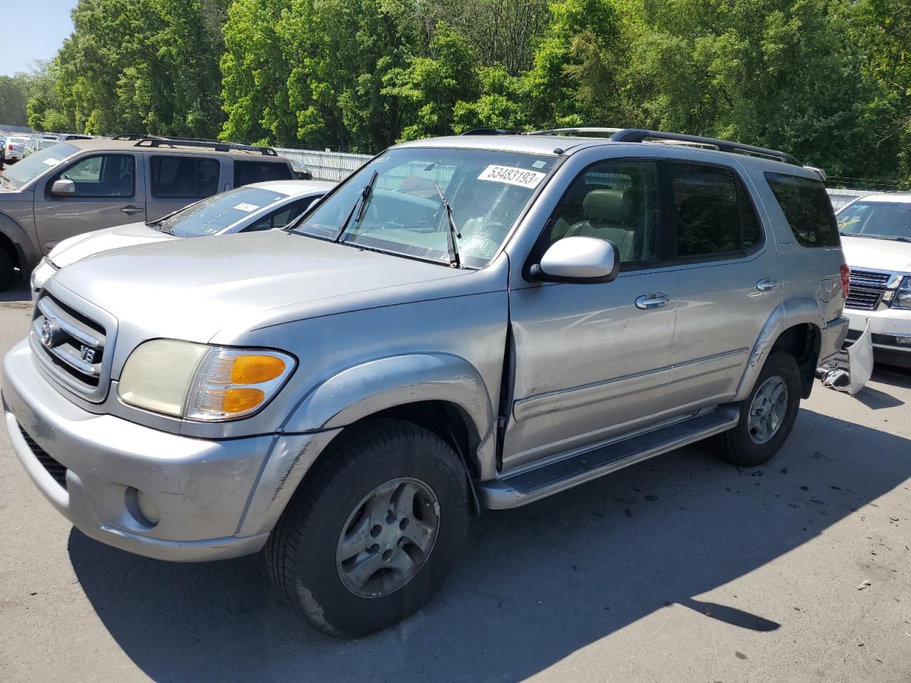 TOYOTA SEQUOIA 2001 5tdbt48a21s036615