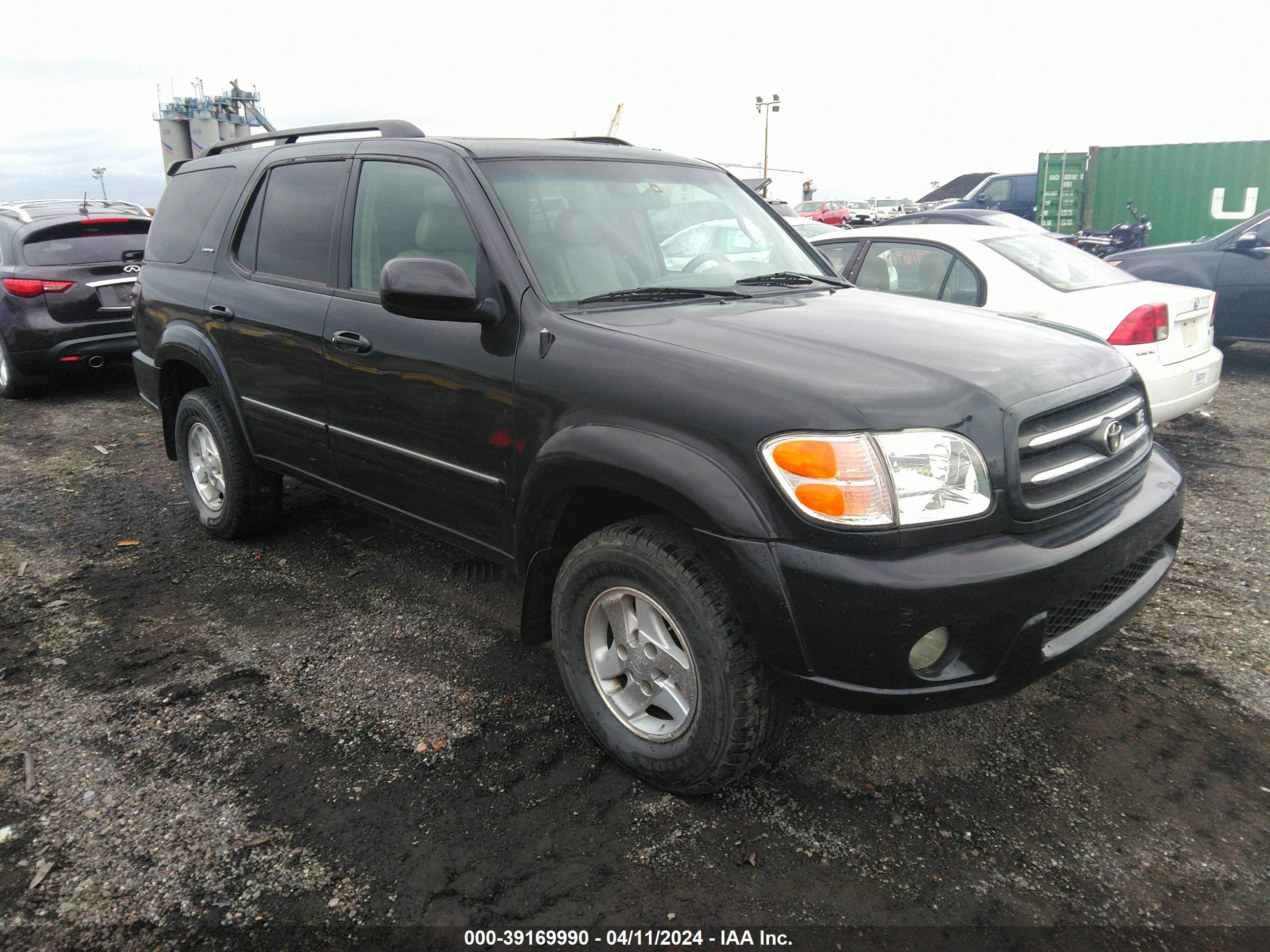 TOYOTA SEQUOIA 2002 5tdbt48a22s102615