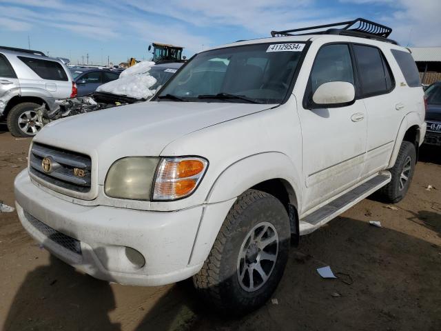 TOYOTA SEQUOIA 2001 5tdbt48a31s056646