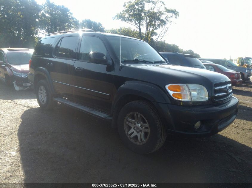 TOYOTA SEQUOIA 2004 5tdbt48a44s206218