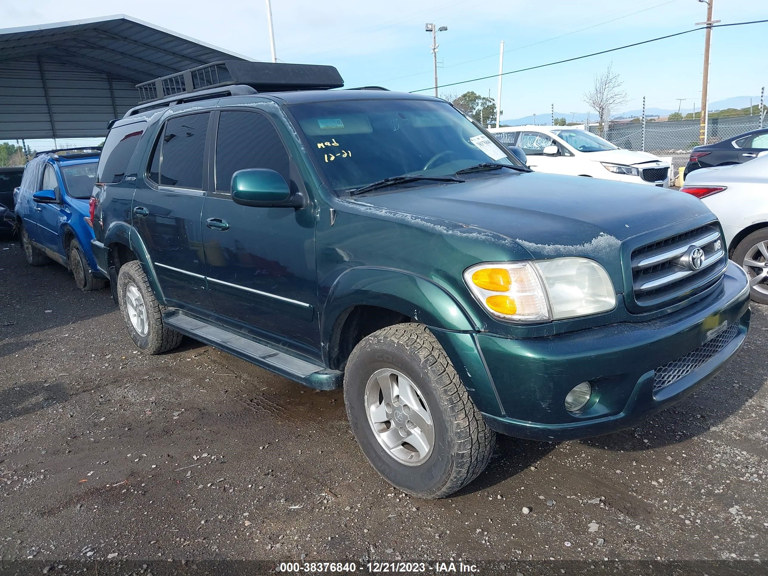 TOYOTA SEQUOIA 2002 5tdbt48a52s076480