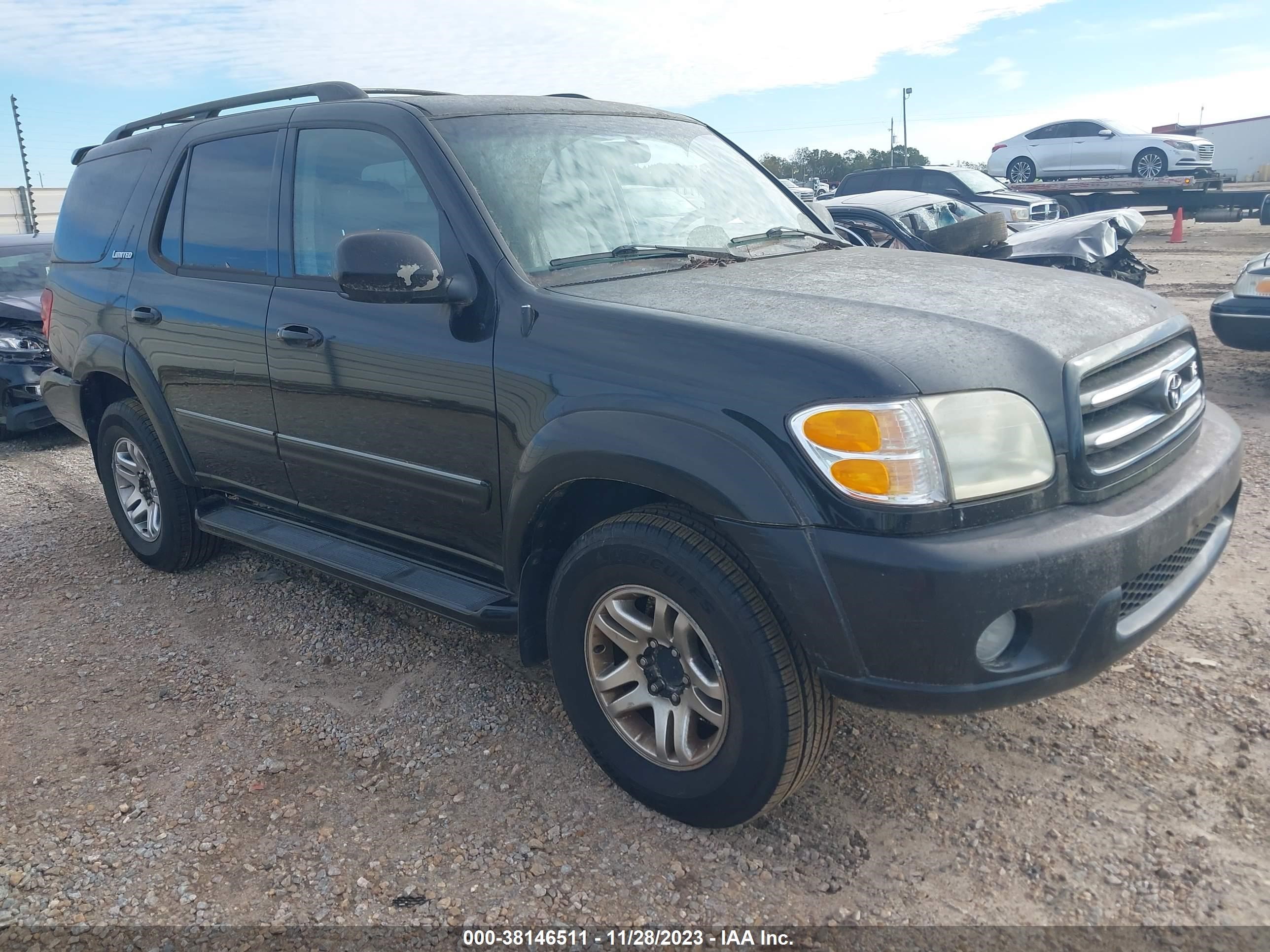 TOYOTA SEQUOIA 2004 5tdbt48a54s220600