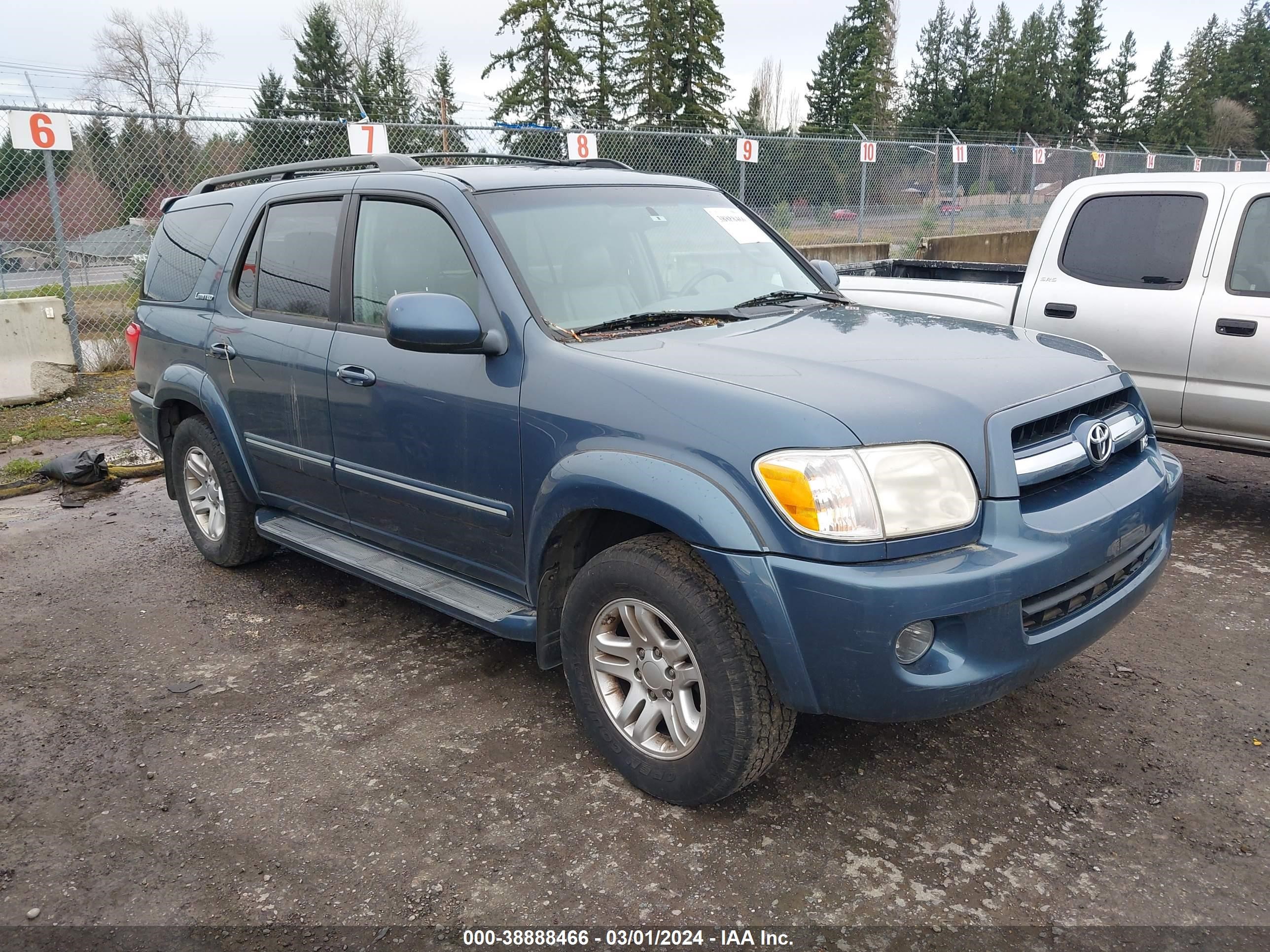 TOYOTA SEQUOIA 2005 5tdbt48a55s253291