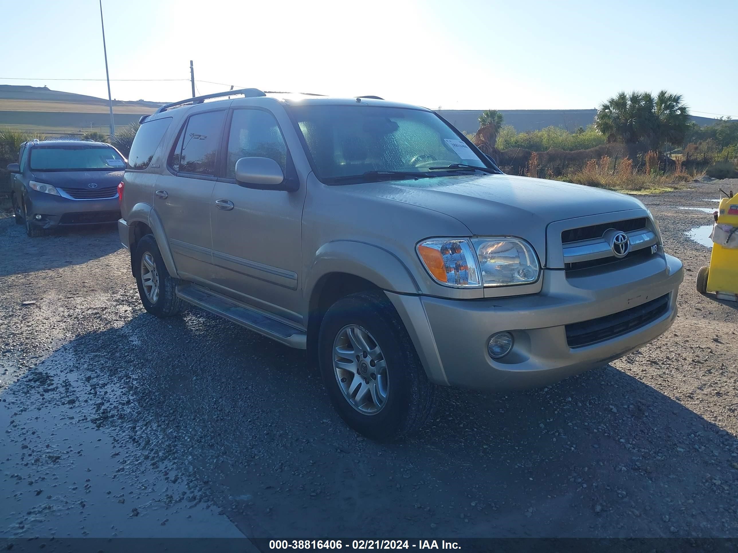 TOYOTA SEQUOIA 2006 5tdbt48a56s277317