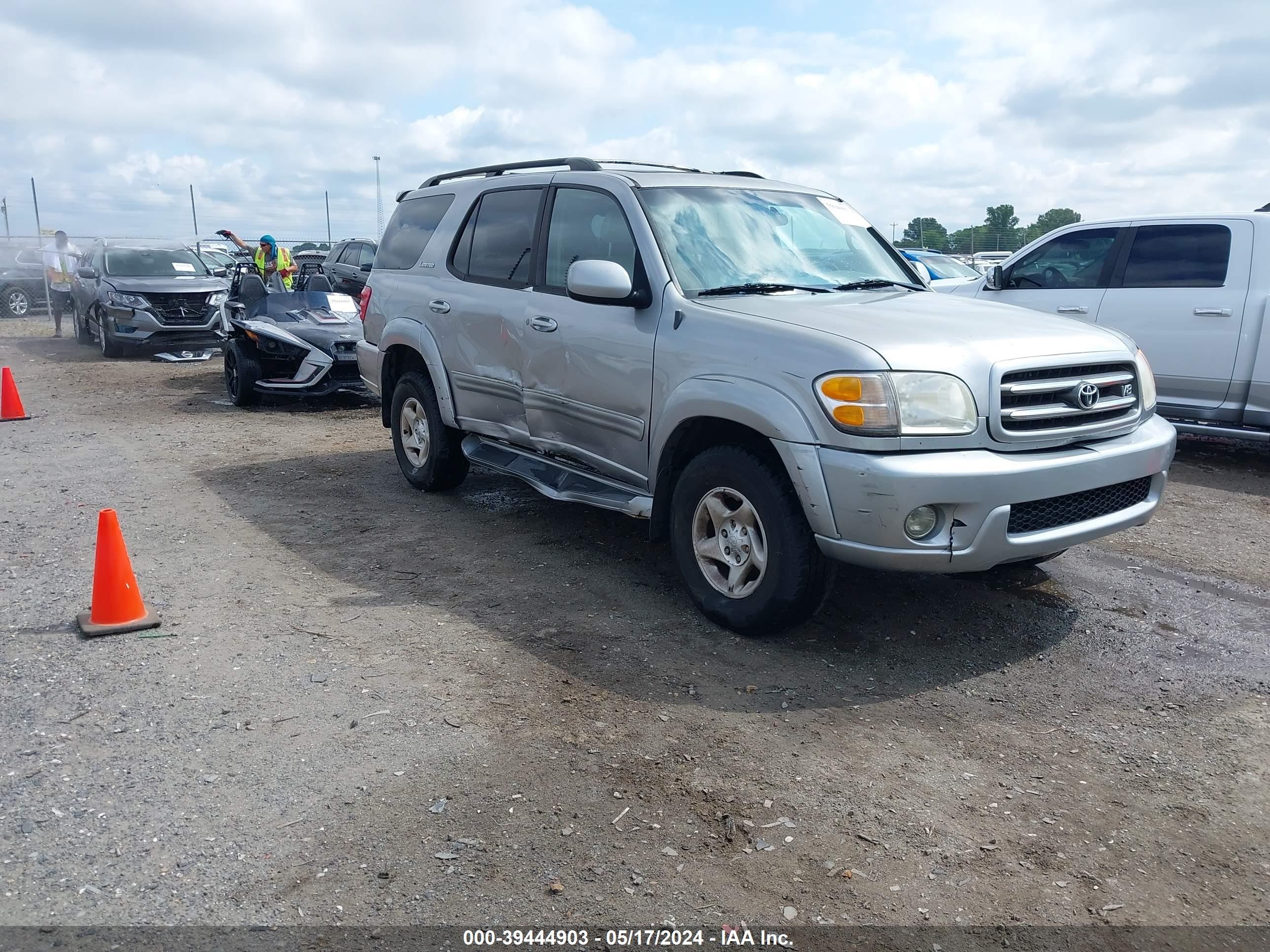 TOYOTA SEQUOIA 2001 5tdbt48a61s034642