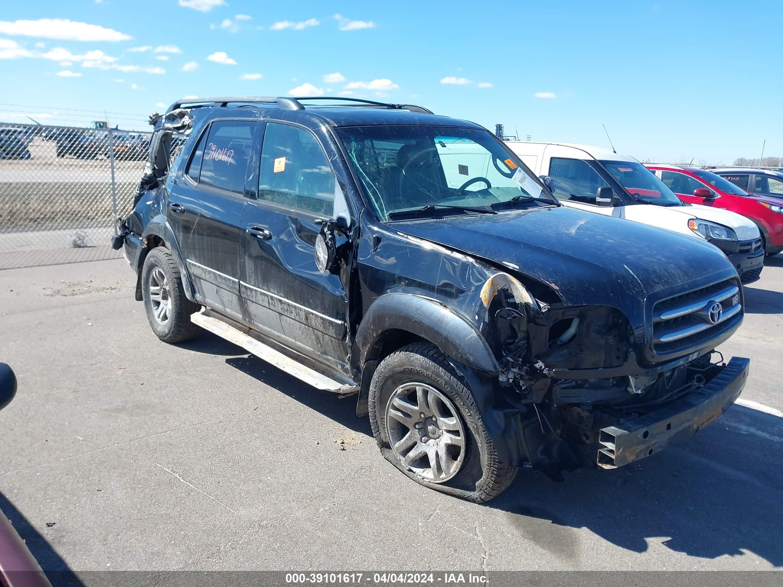 TOYOTA SEQUOIA 2004 5tdbt48a64s221618