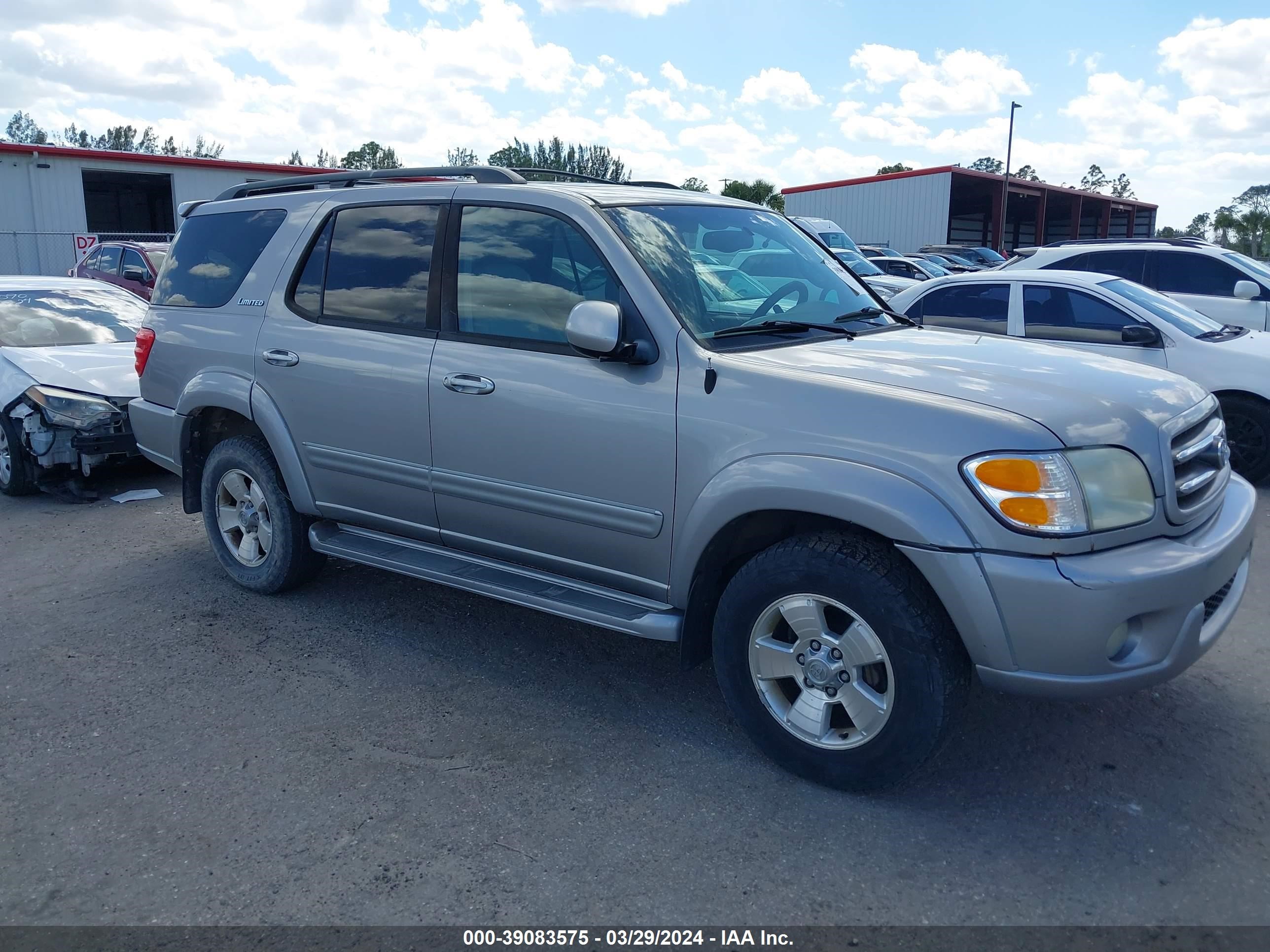 TOYOTA SEQUOIA 2004 5tdbt48a64s222128