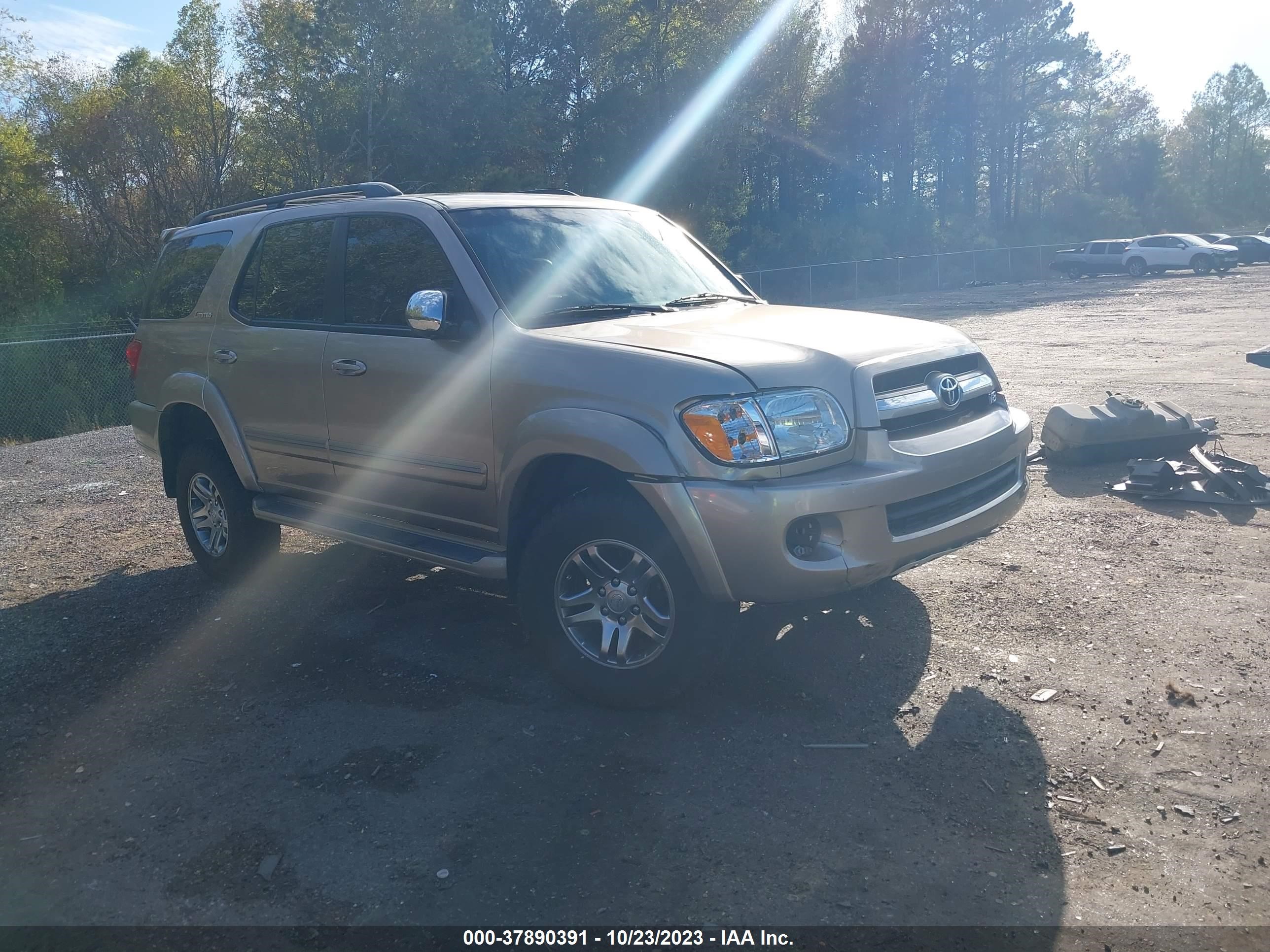 TOYOTA SEQUOIA 2007 5tdbt48a67s285010