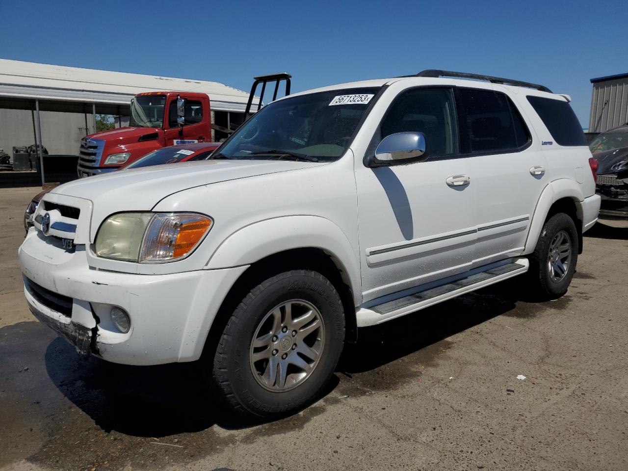 TOYOTA SEQUOIA 2007 5tdbt48a67s285539