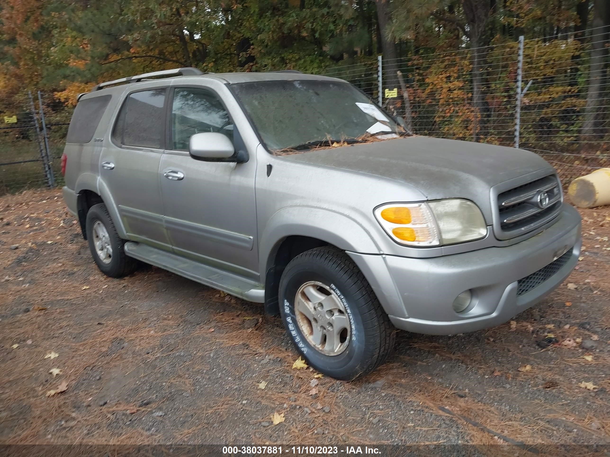 TOYOTA SEQUOIA 2001 5tdbt48a71s047917