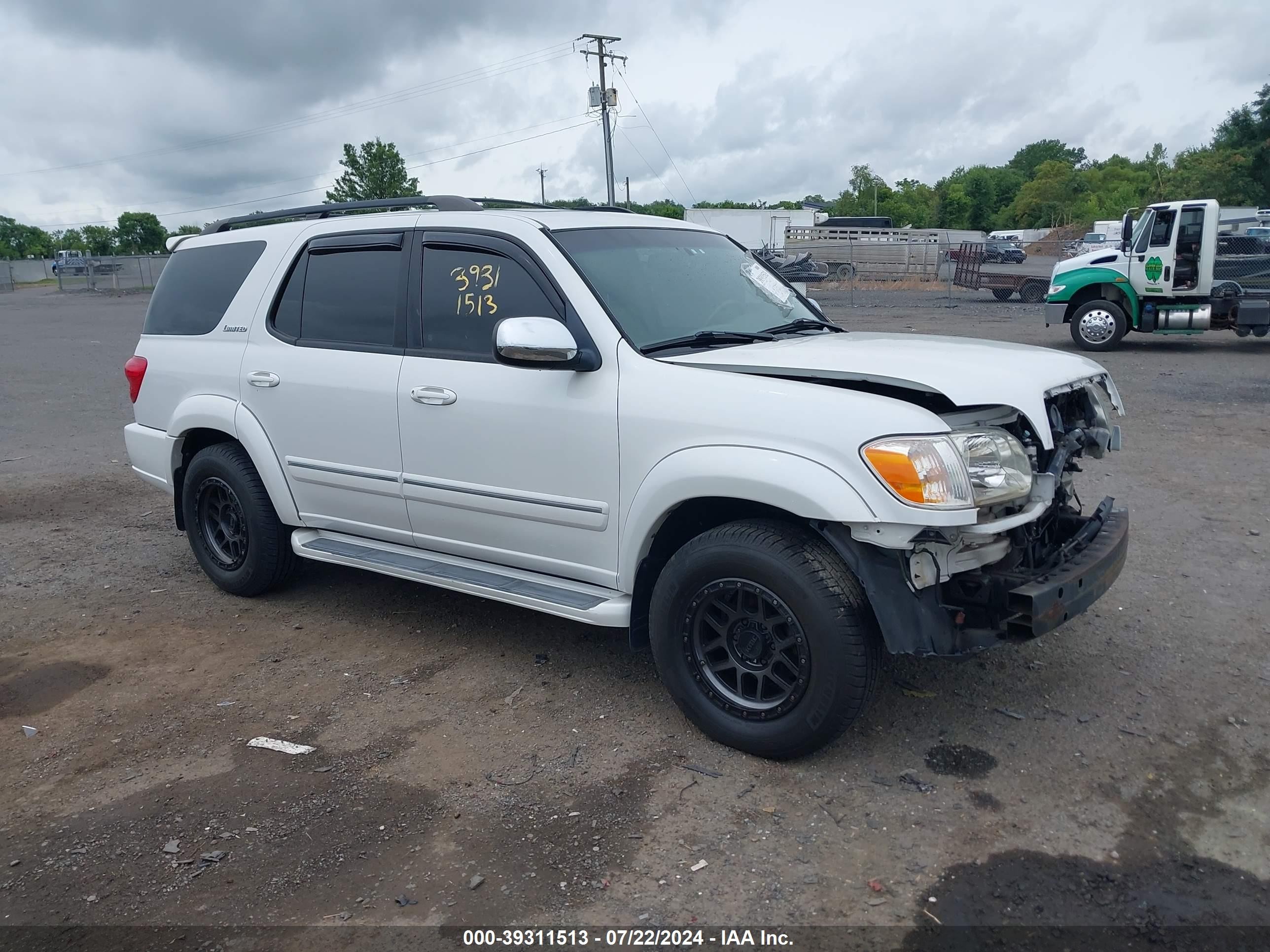 TOYOTA SEQUOIA 2007 5tdbt48a77s287901