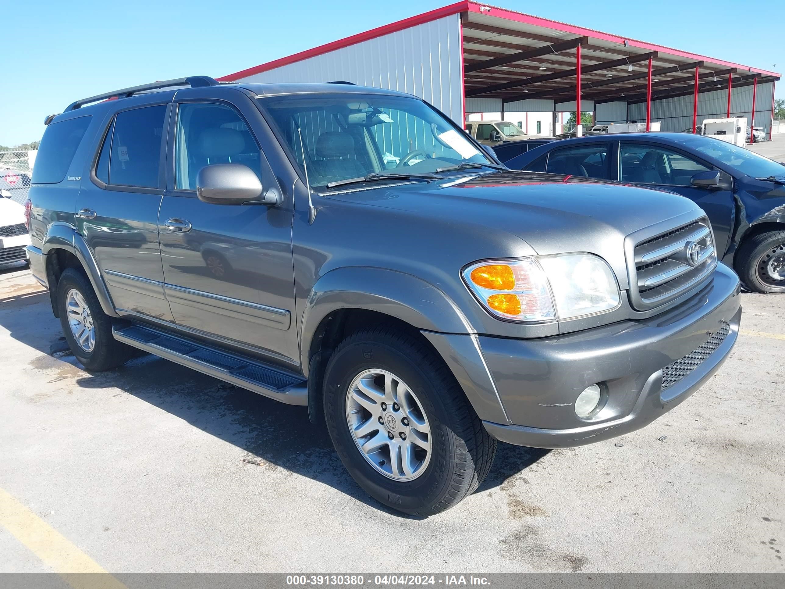 TOYOTA SEQUOIA 2004 5tdbt48a84s222051