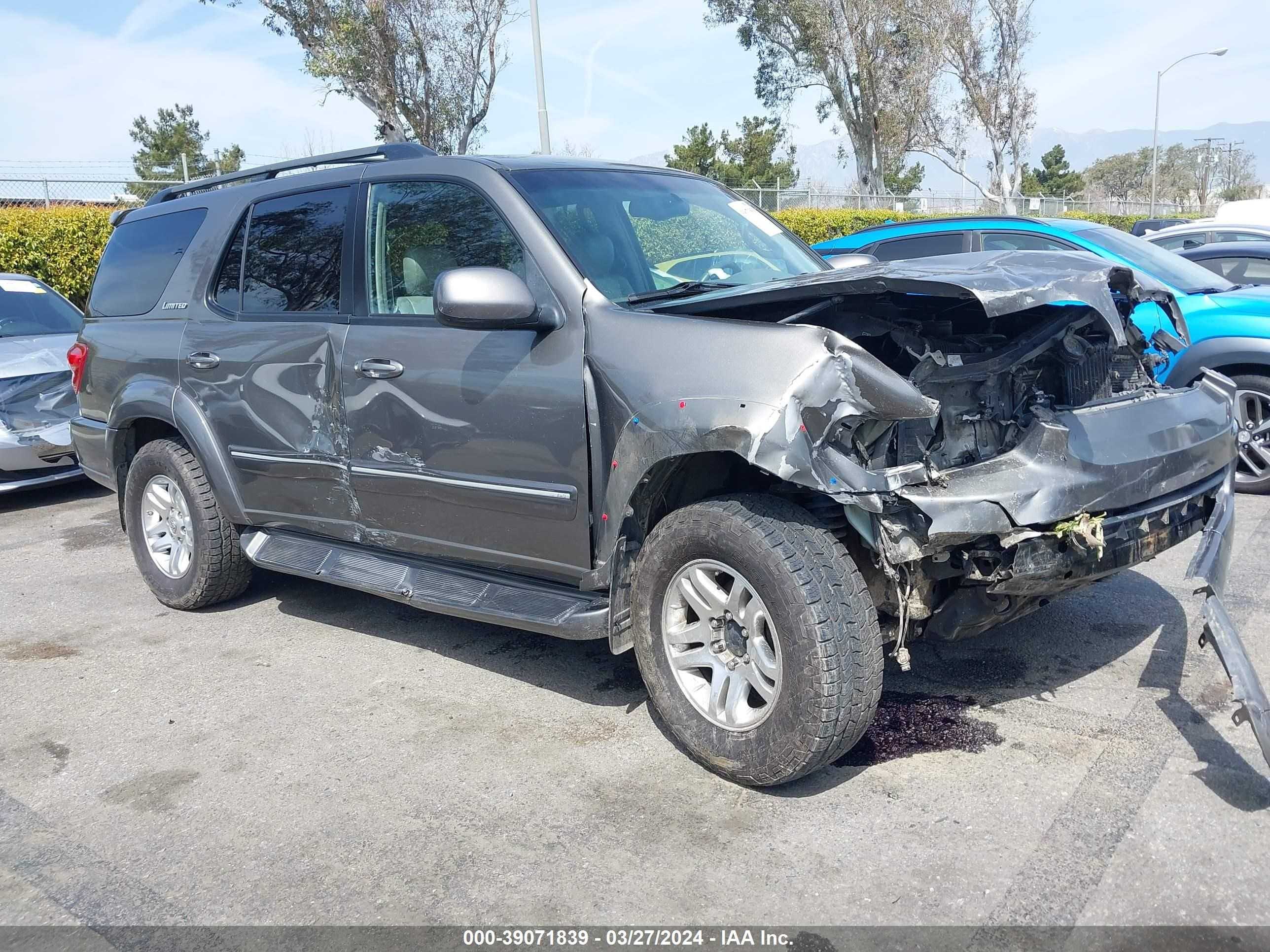 TOYOTA SEQUOIA 2005 5tdbt48a85s257691