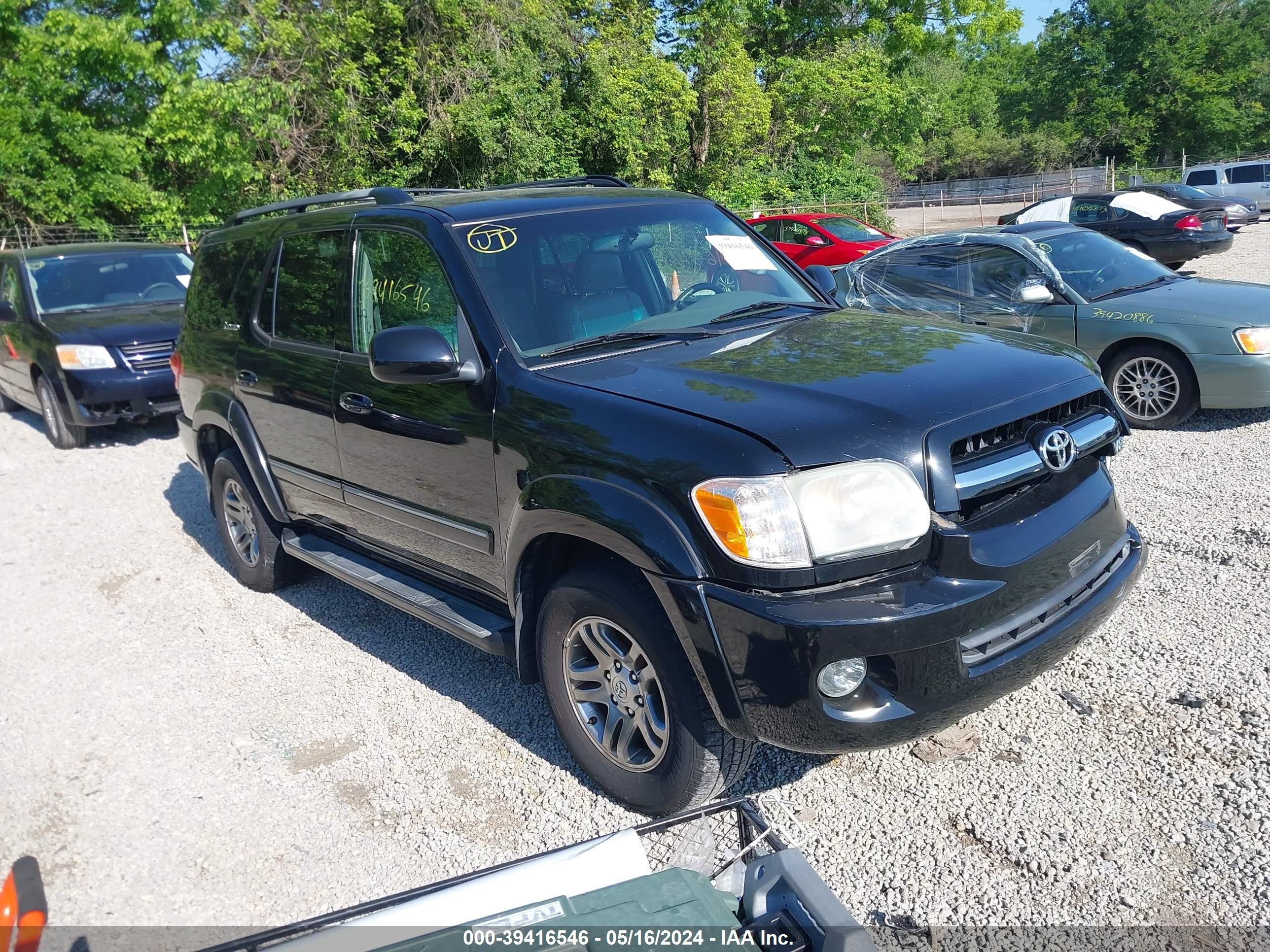 TOYOTA SEQUOIA 2005 5tdbt48ax5s255666